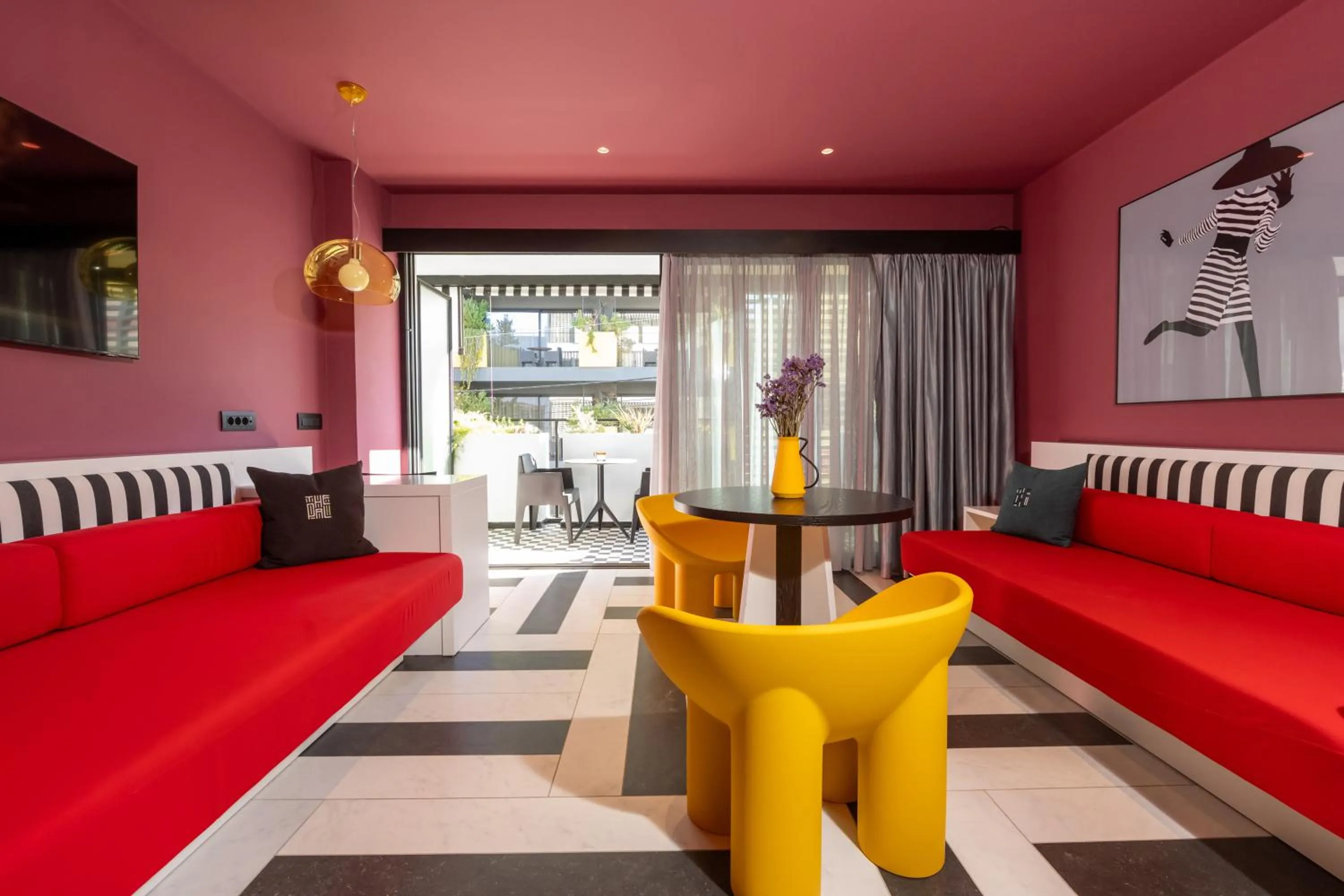 Living room in The Pal Living in a Concept