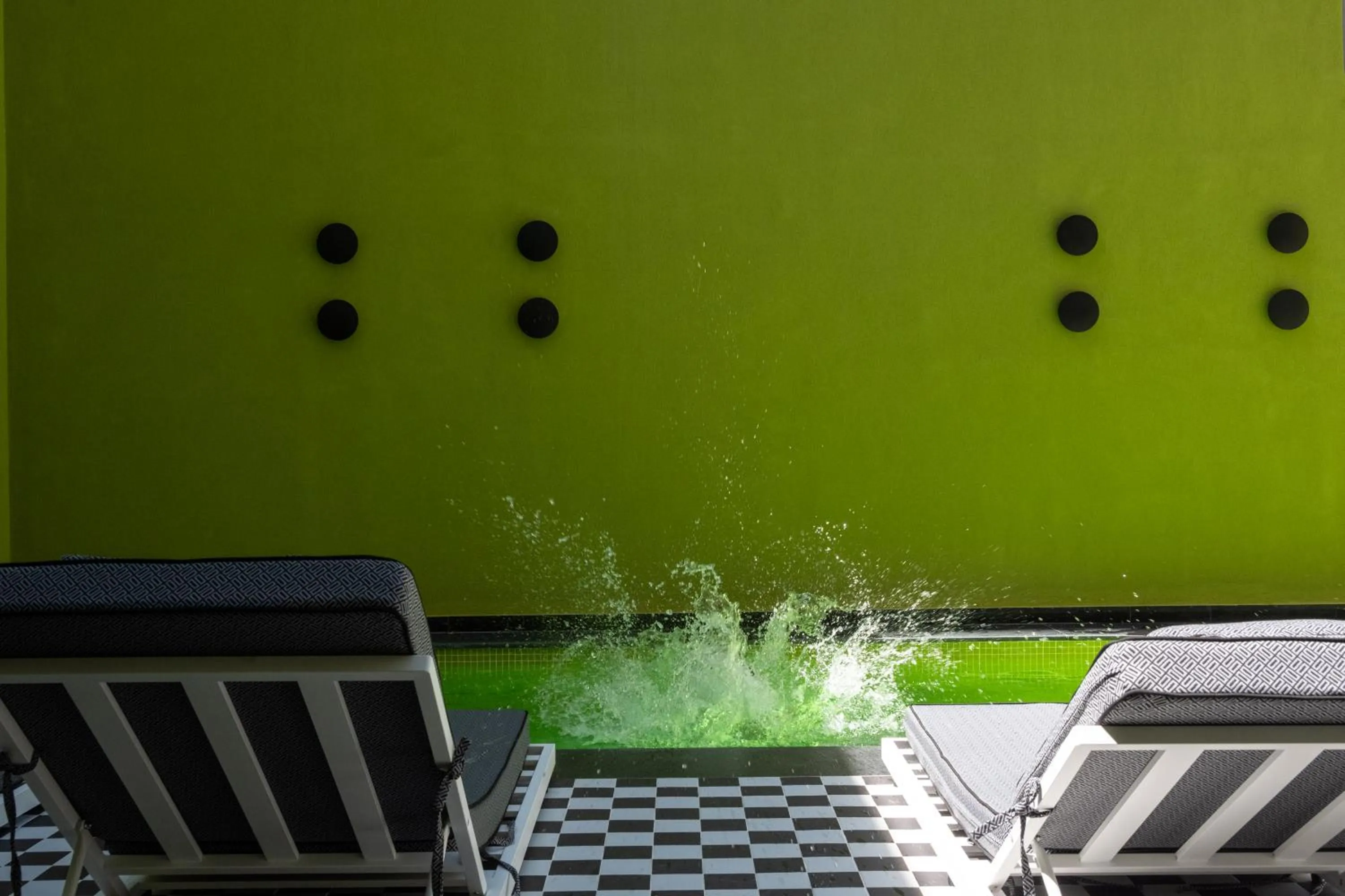 Swimming pool in The Pal Living in a Concept