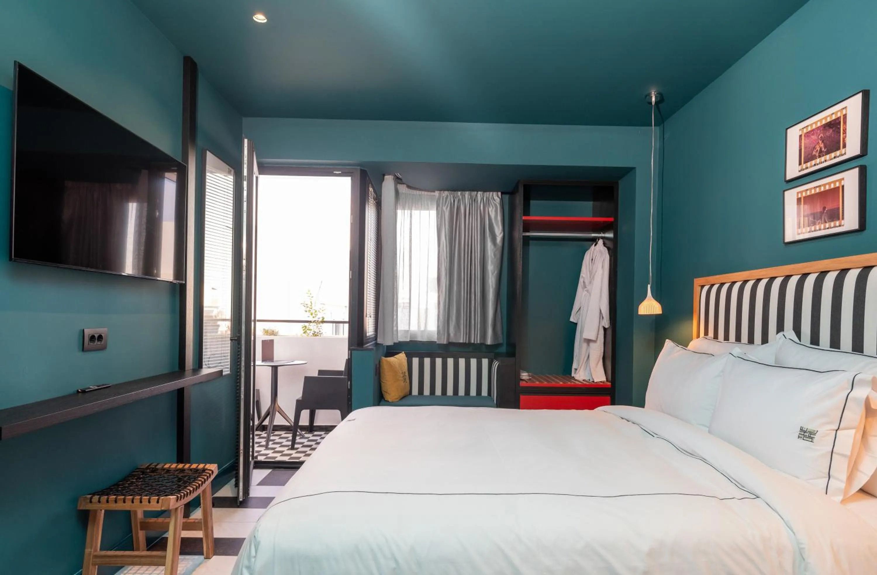 Bed in The Pal Living in a Concept