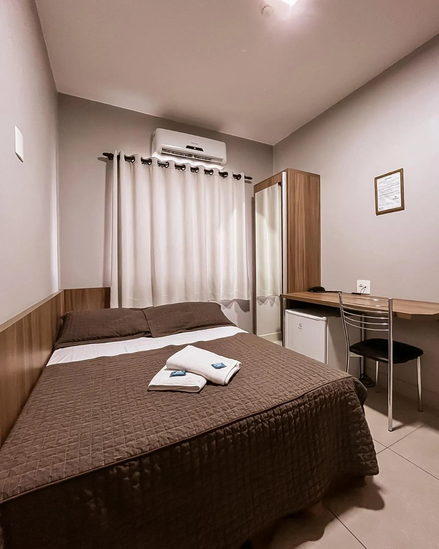 Bed in Hotel Caminhos da Serra