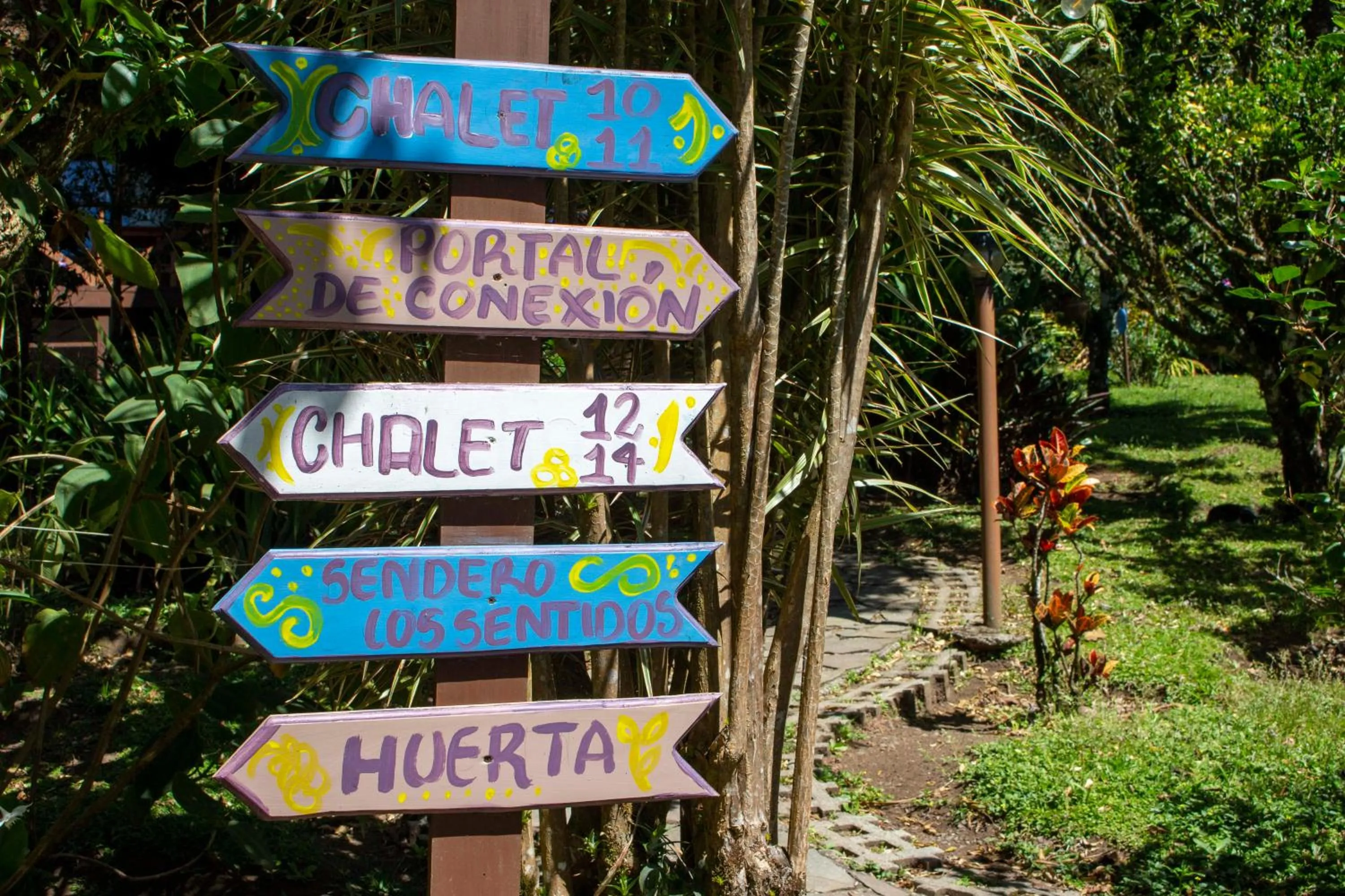 Garden in Hotel Holístico Monteverde
