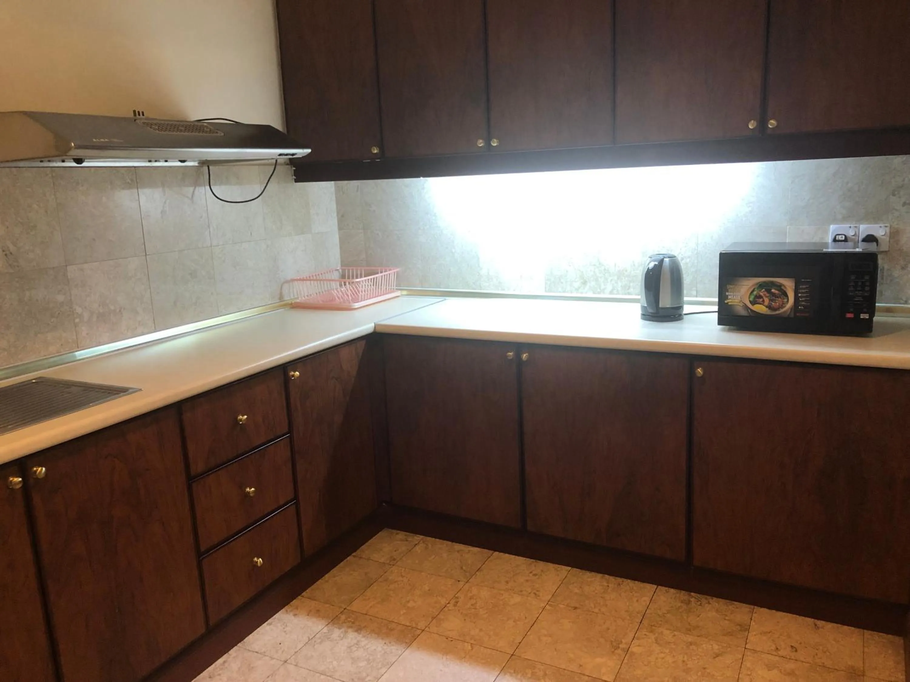 kitchen in Star suite At times square