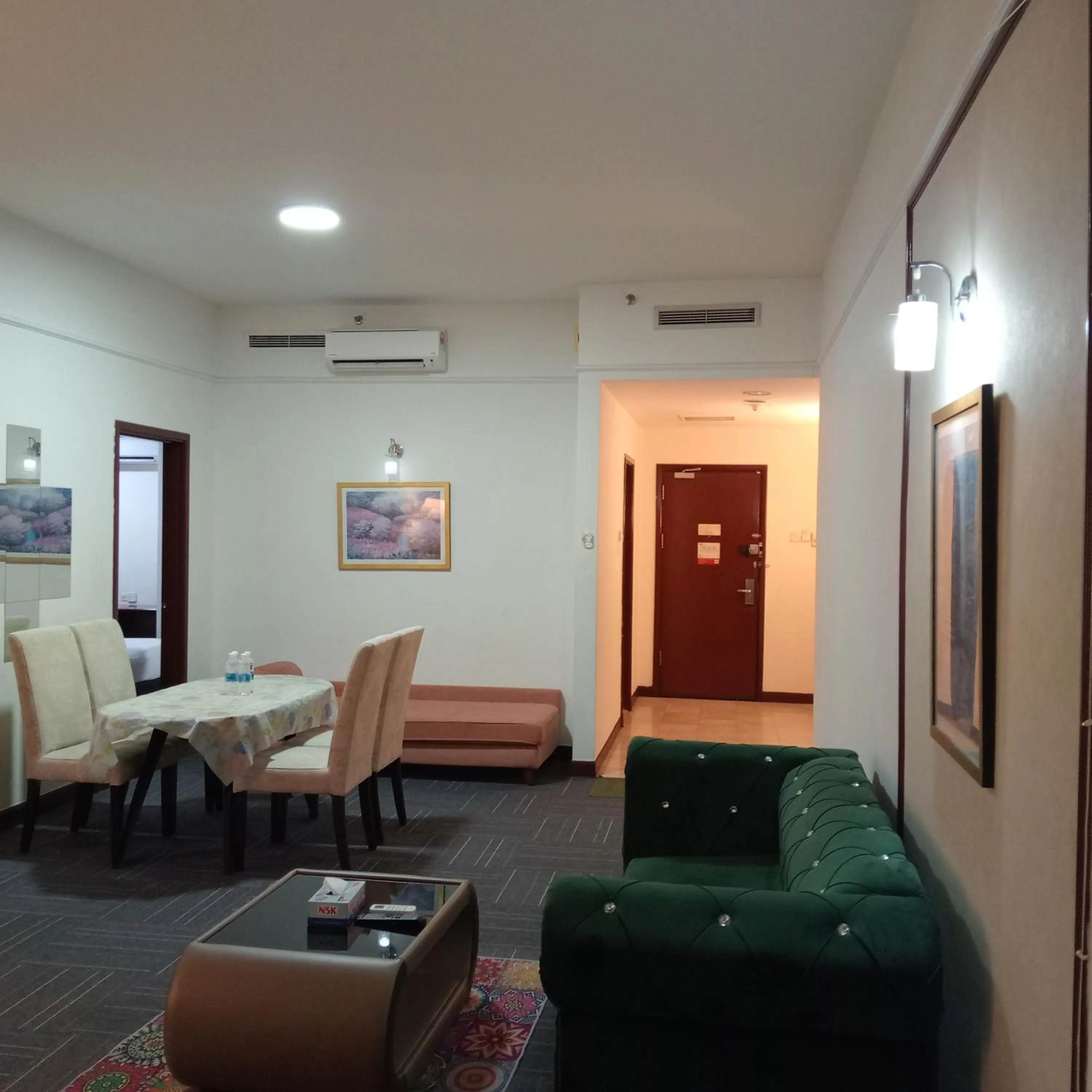 Living room in Star suite At times square