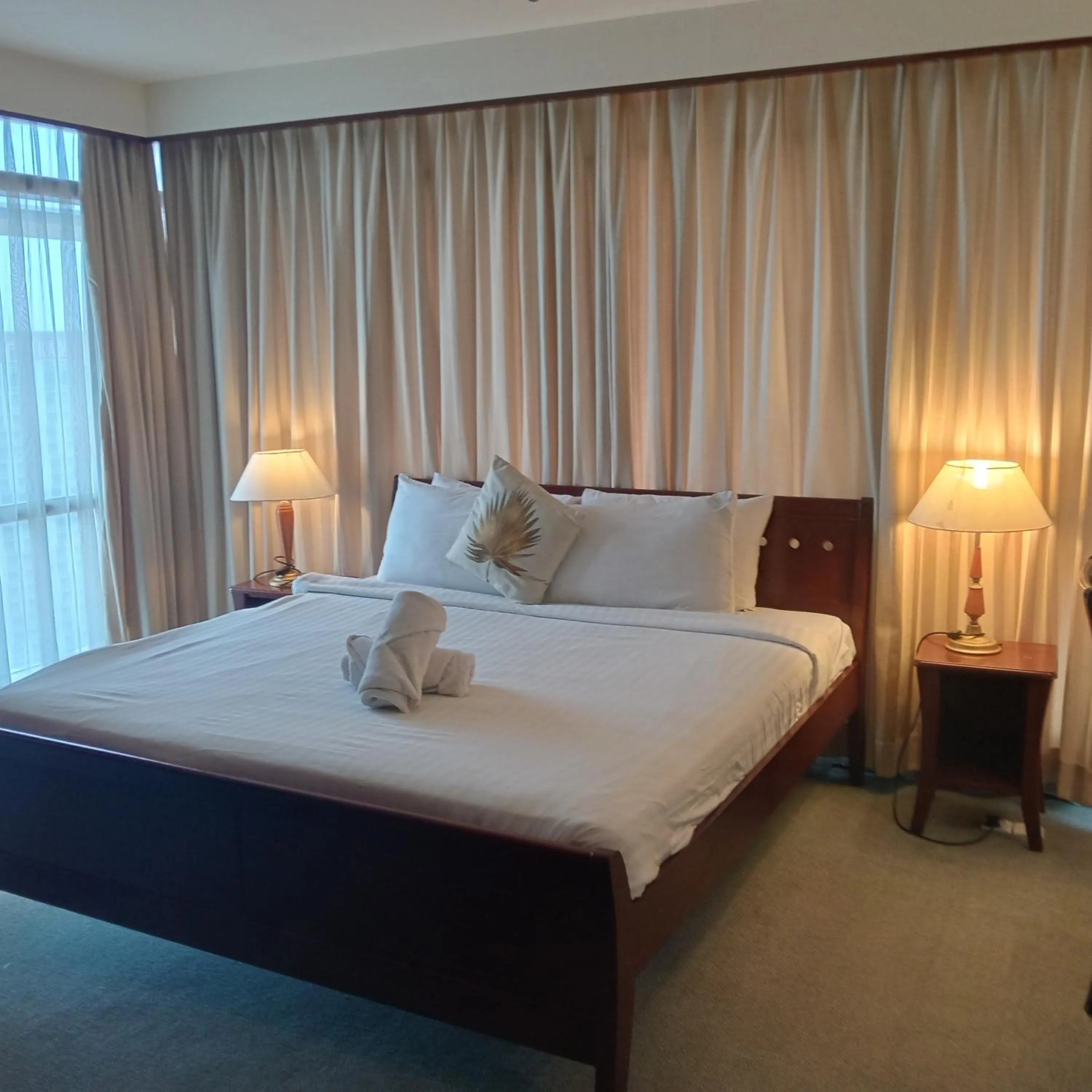 Bed in Star suite At times square