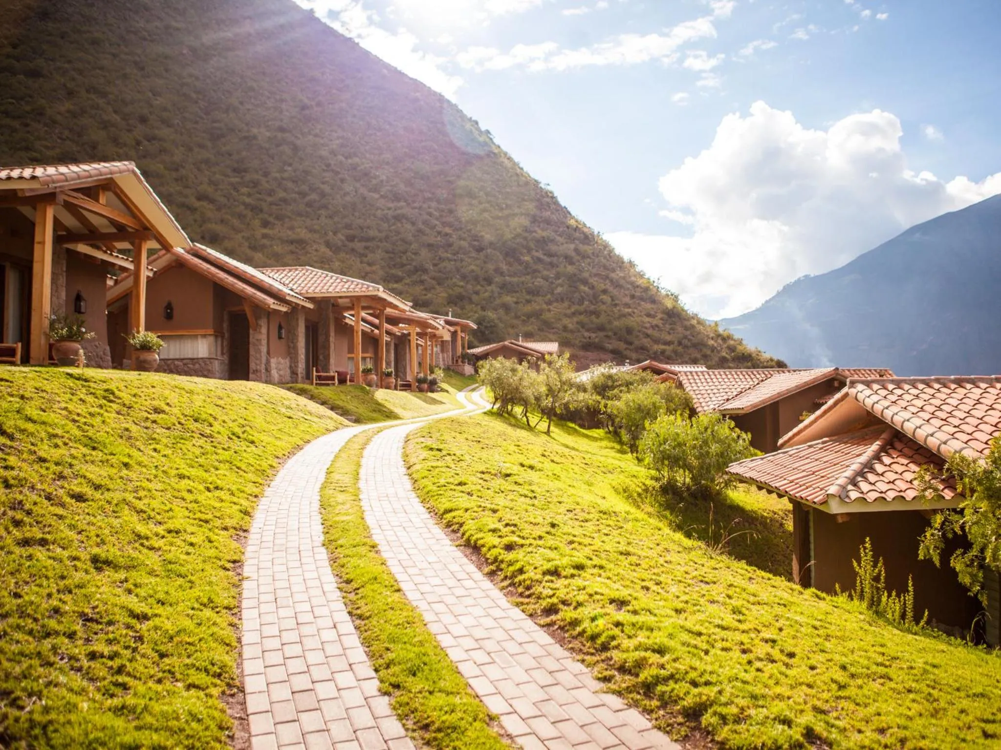 Natural landscape in Inkaterra Hacienda Urubamba
