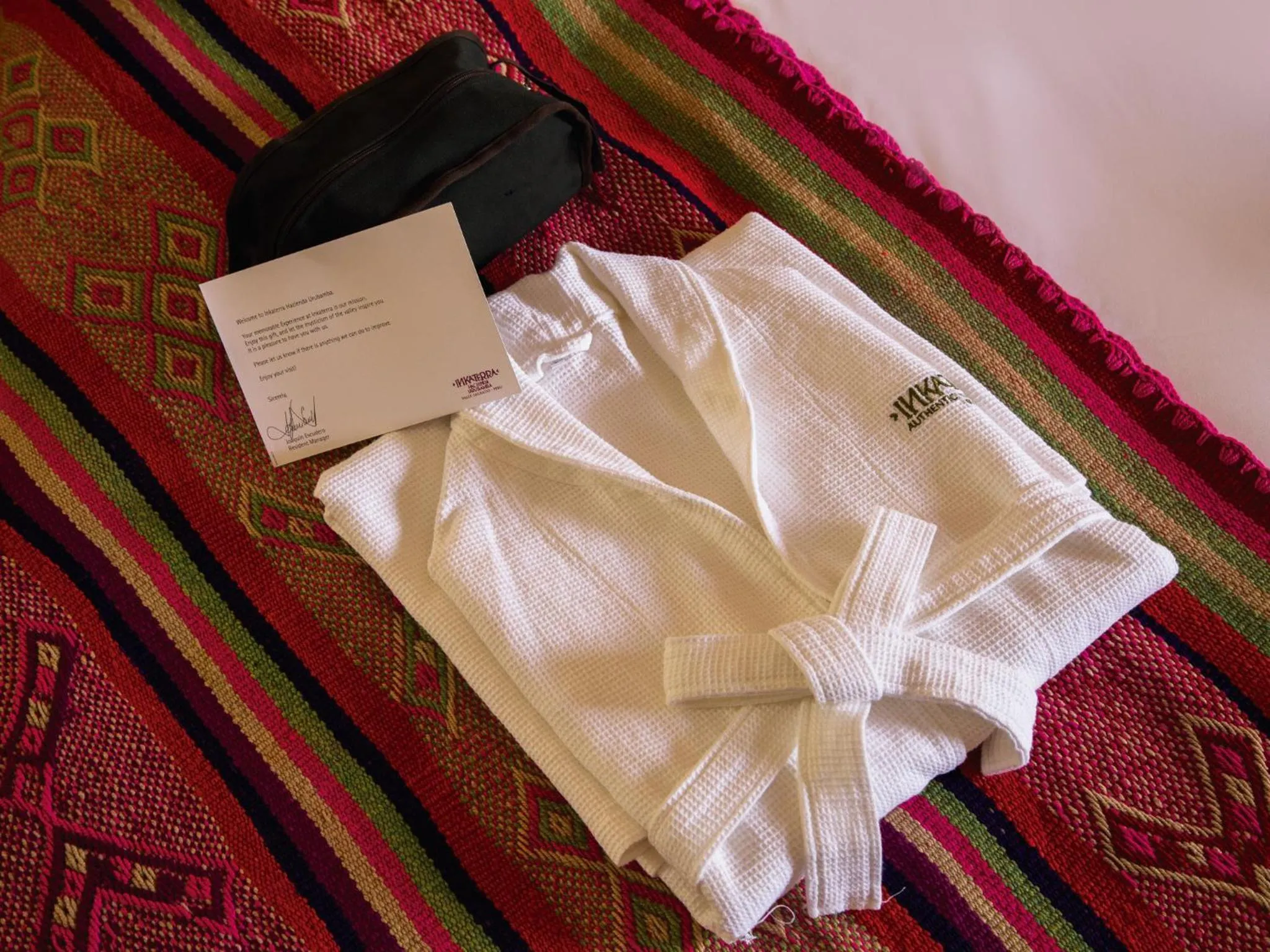 Decorative detail in Inkaterra Hacienda Urubamba