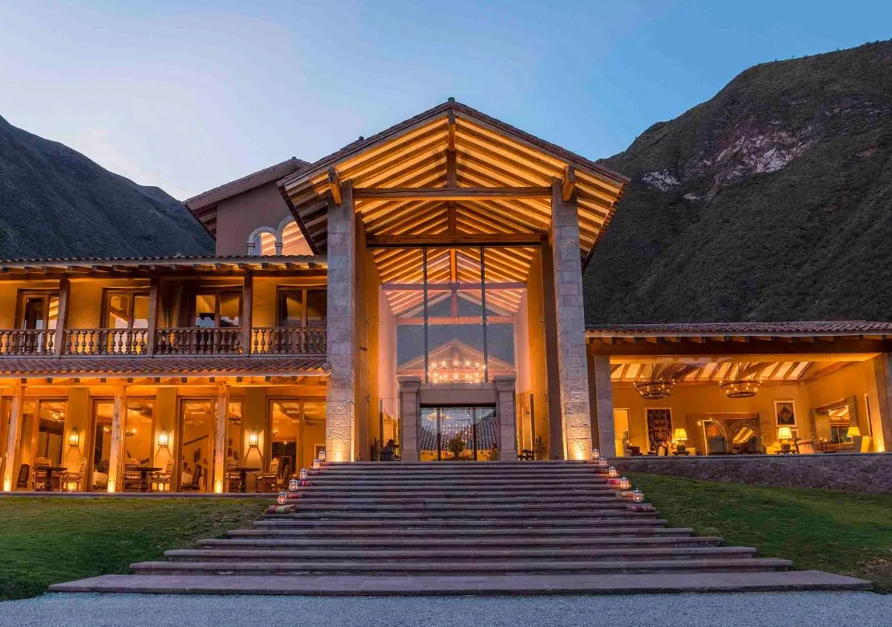 Property building in Inkaterra Hacienda Urubamba