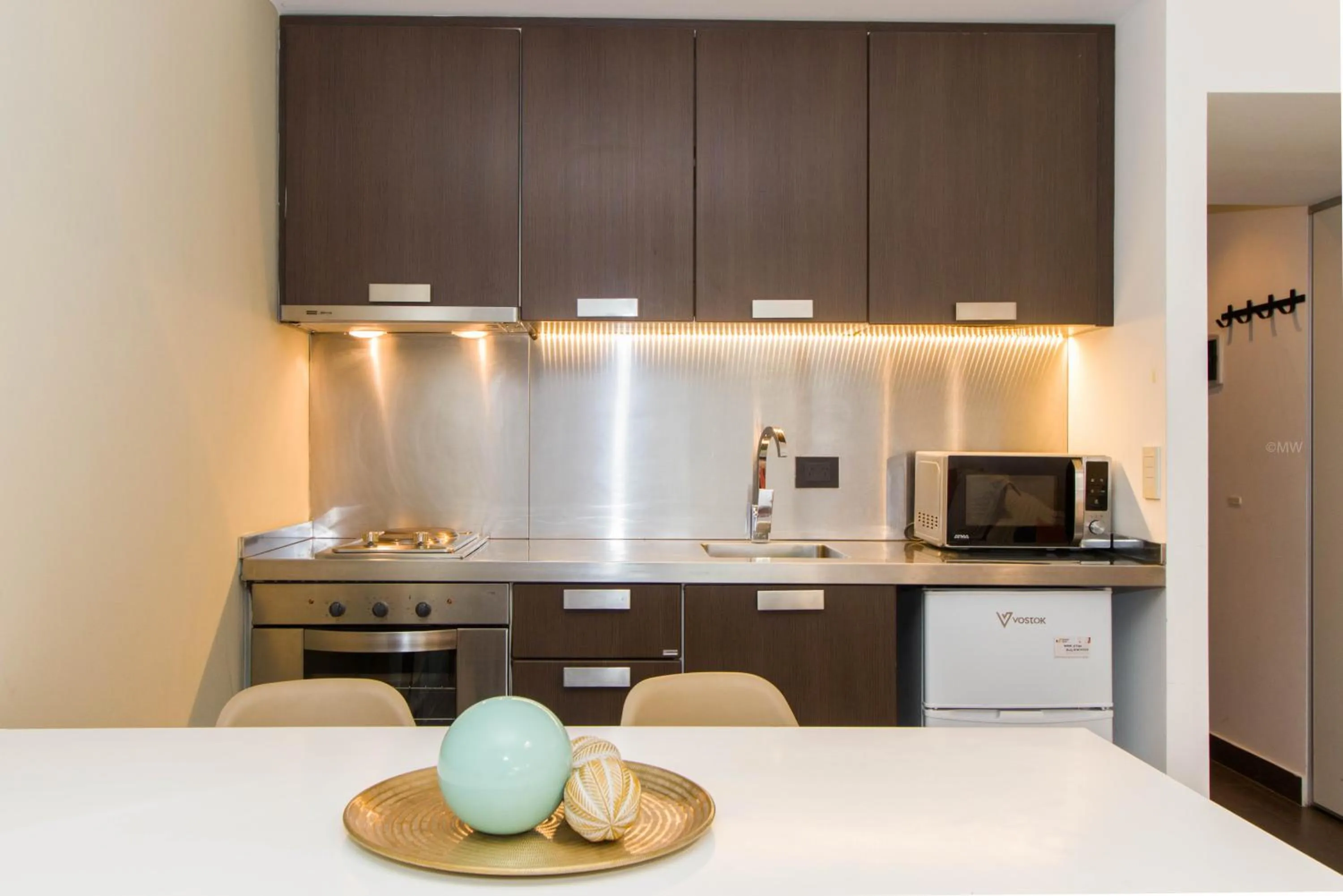 Kitchen or kitchenette in Rivadavia Apartamentos