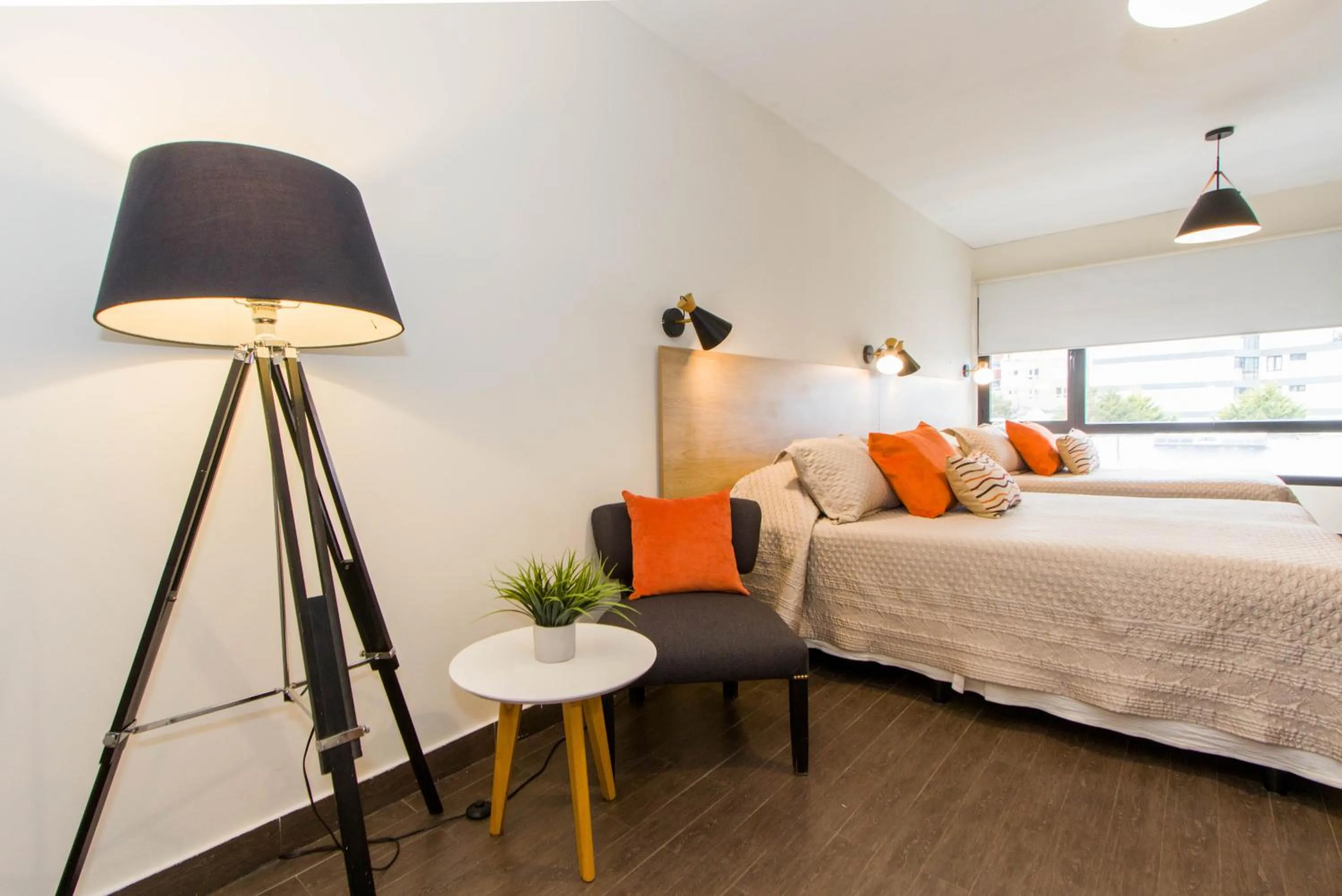 Bed in Rivadavia Apartamentos