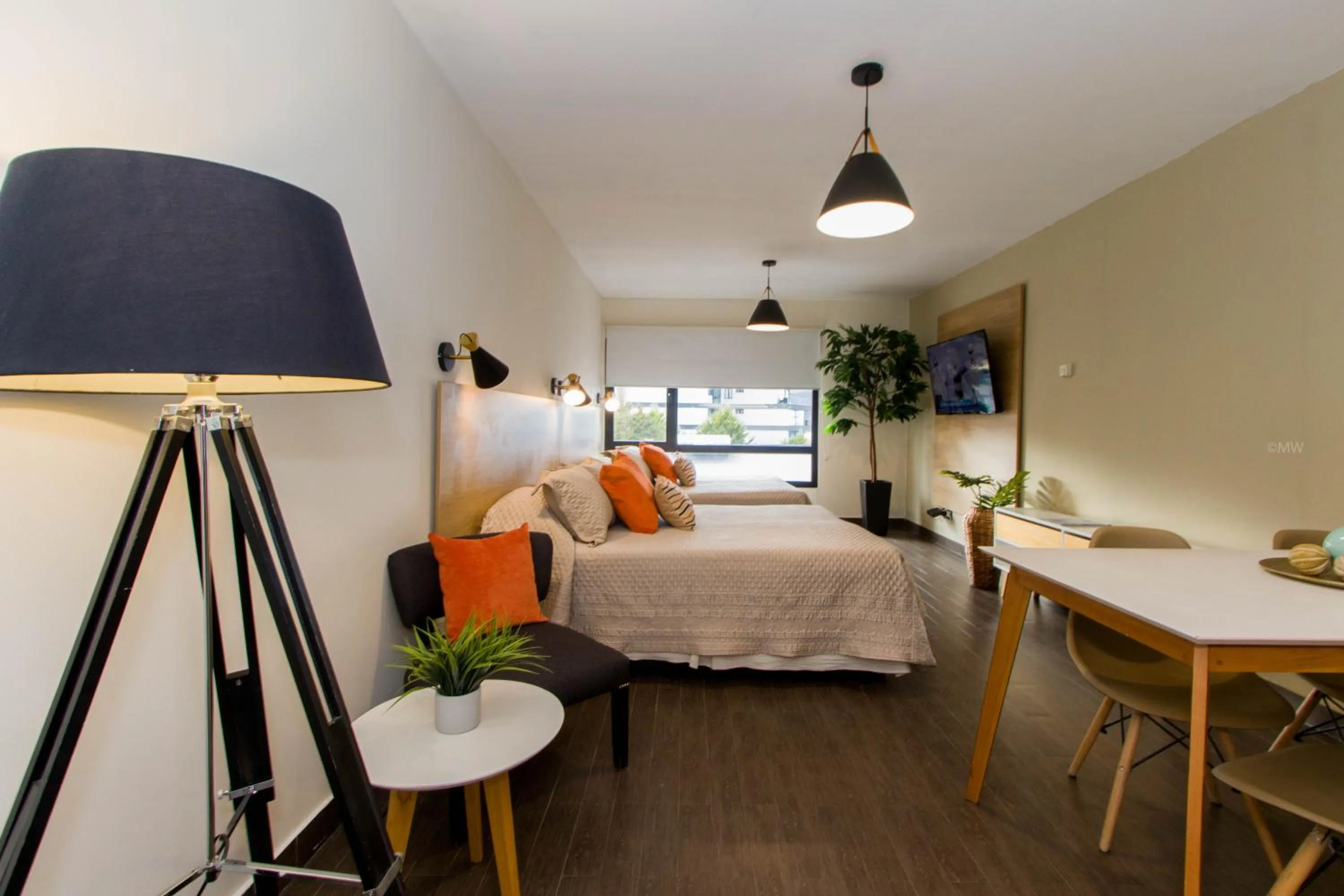 Bed in Rivadavia Apartamentos