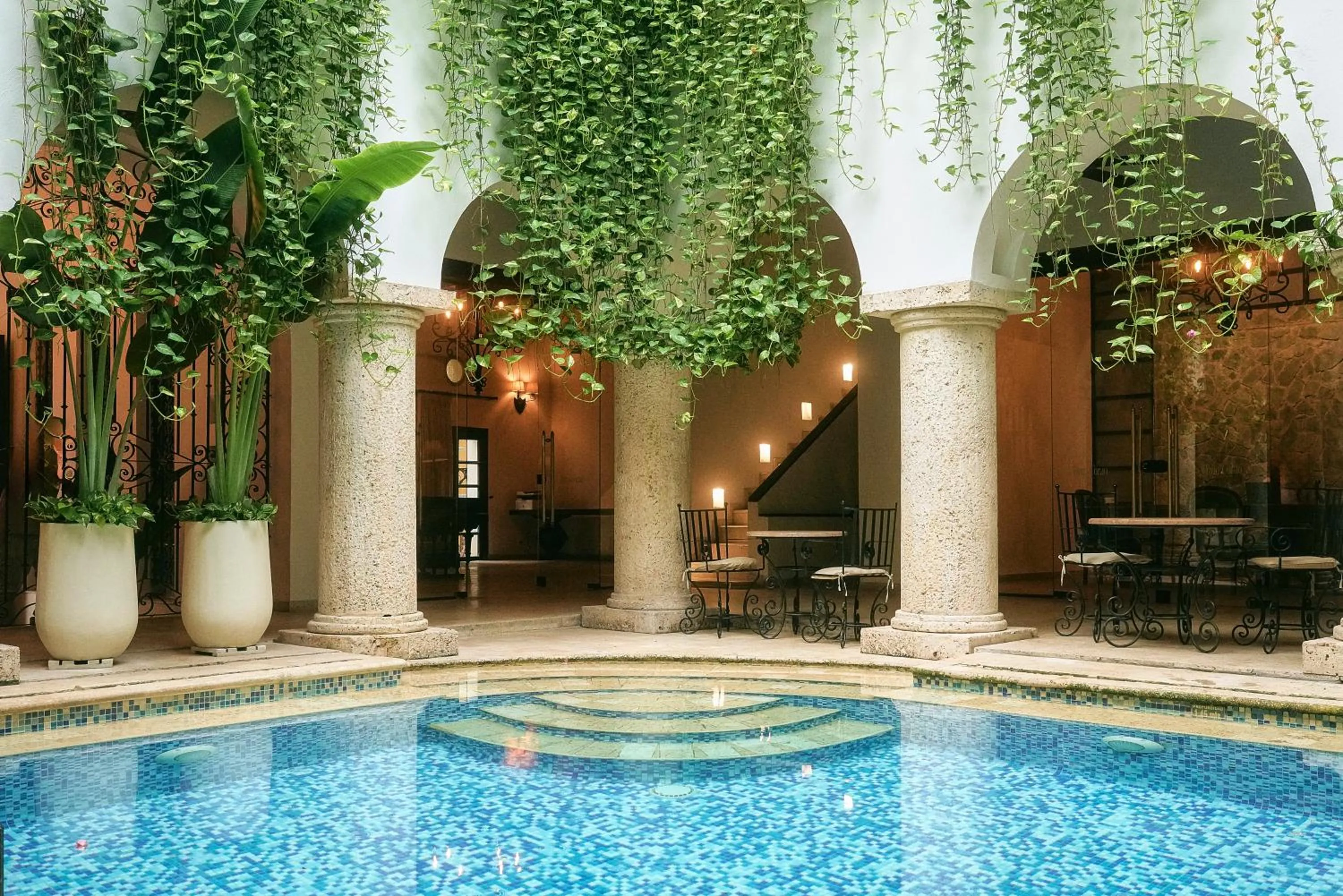 Swimming pool in Hotel Boutique Patio Corao