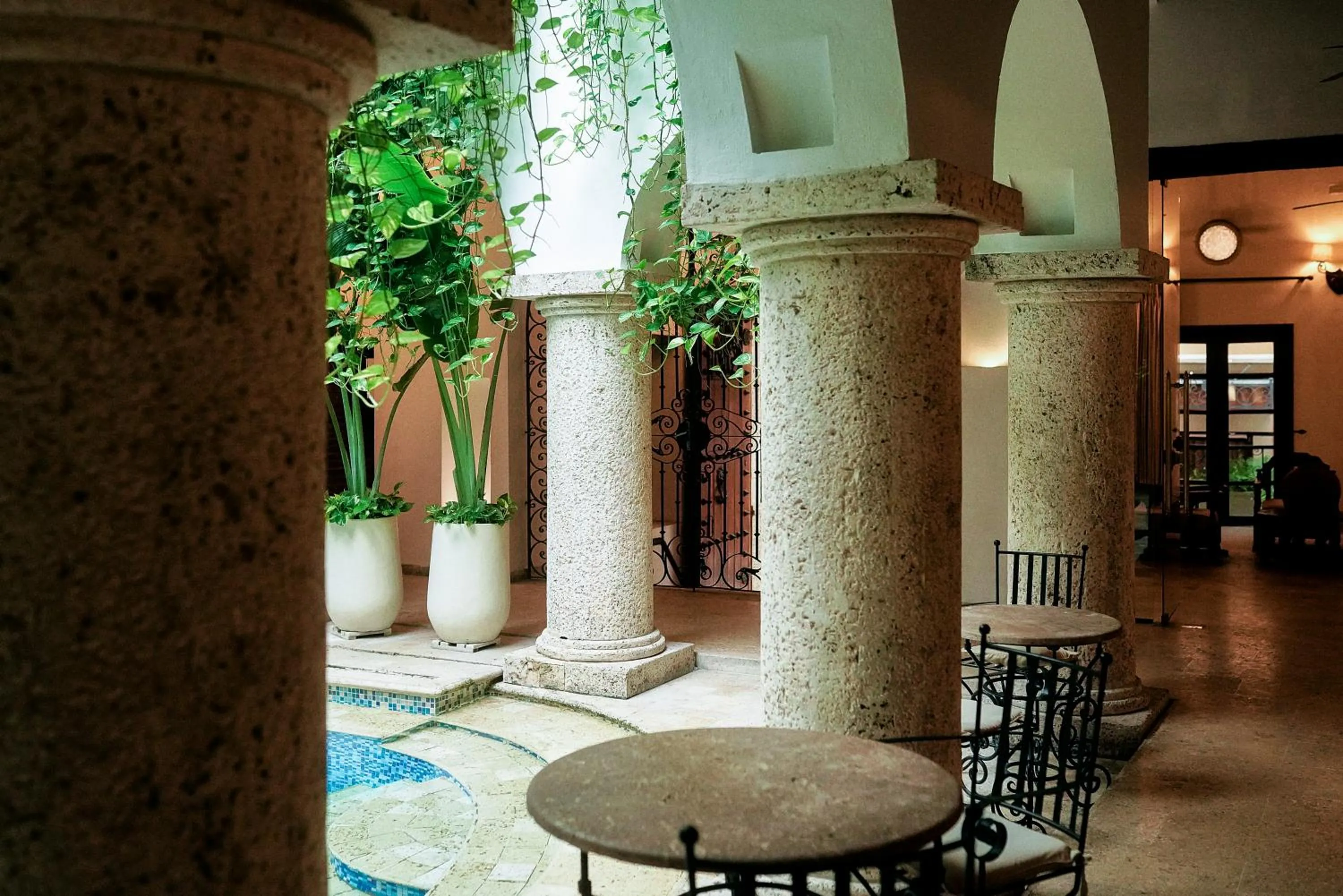 Pool view in Hotel Boutique Patio Corao