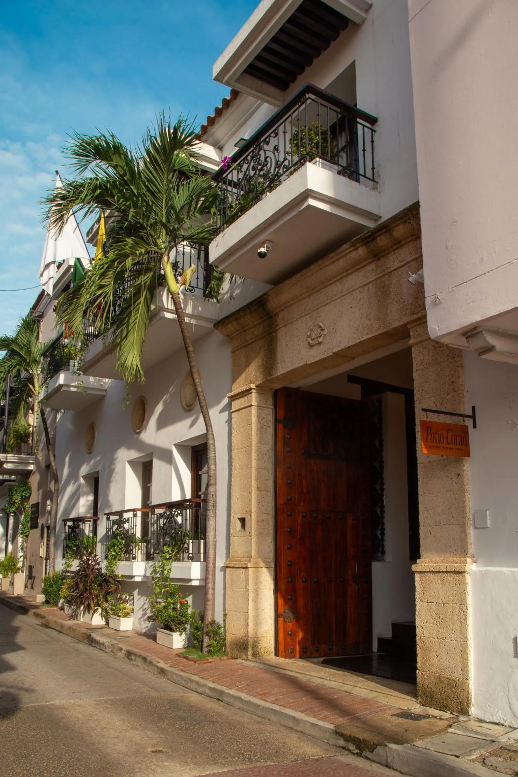 Property building in Hotel Boutique Patio Corao