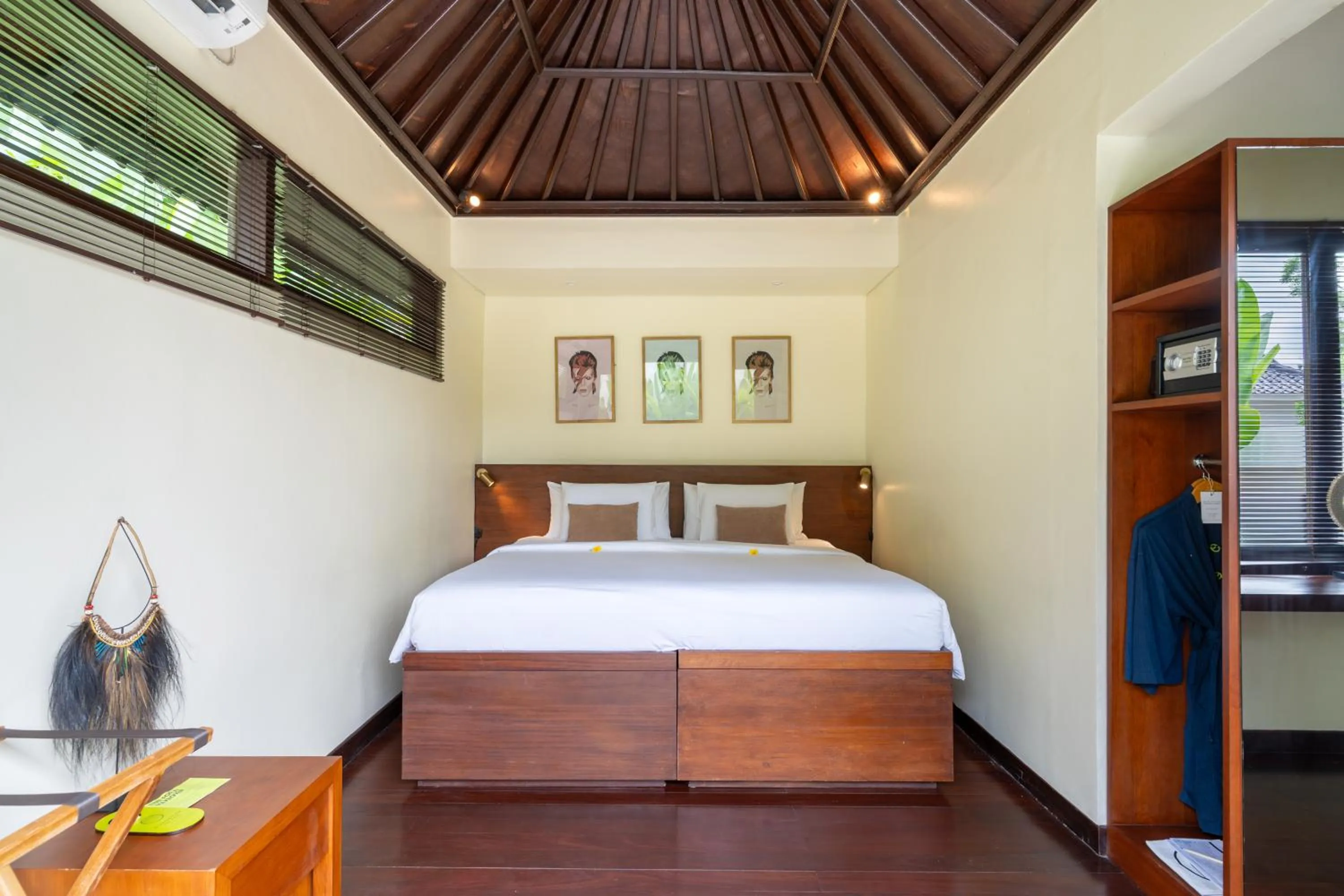 Bed in Soulshine Resort Ubud, Bali