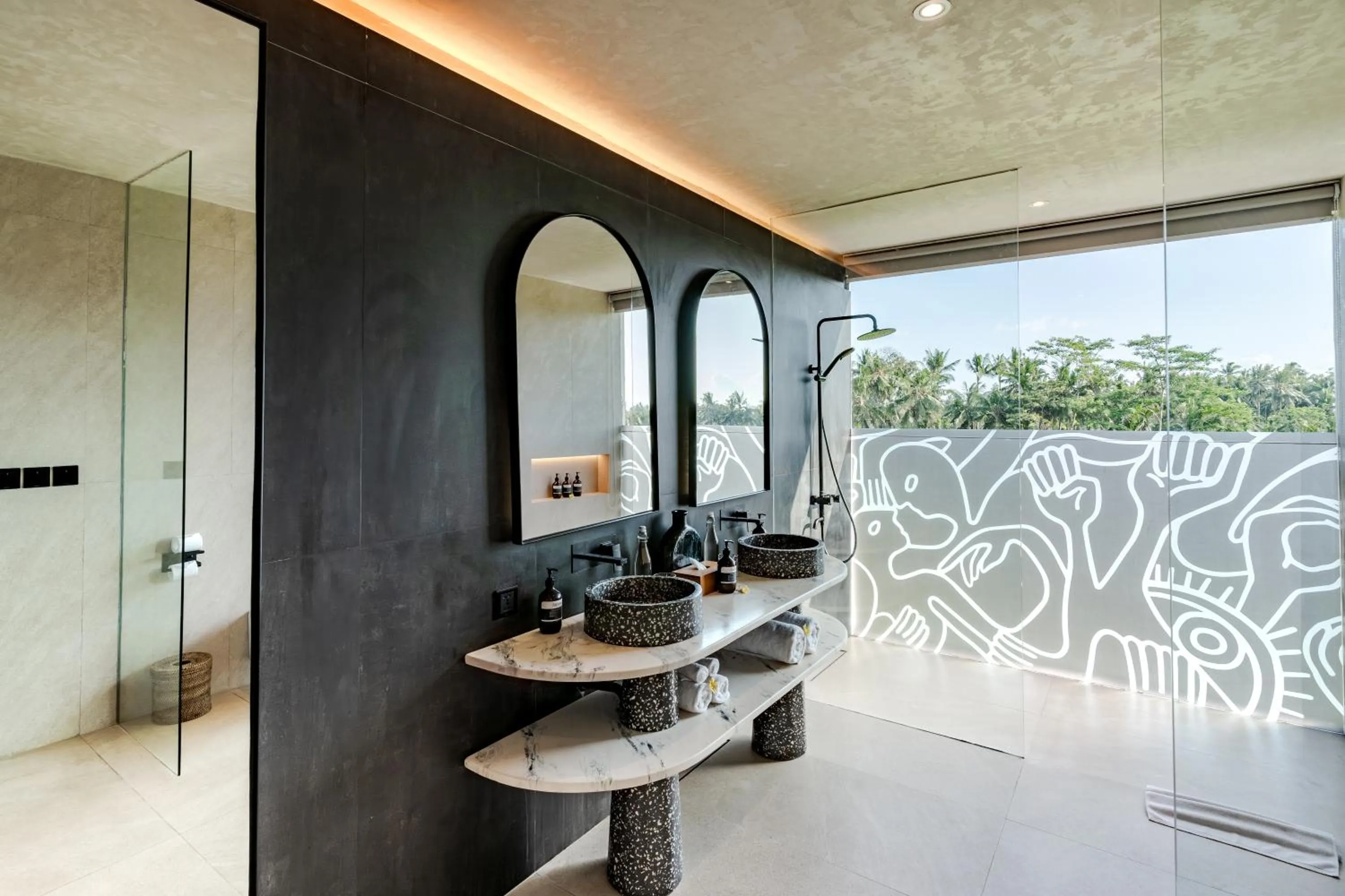 Bathroom in Soulshine Resort Ubud, Bali