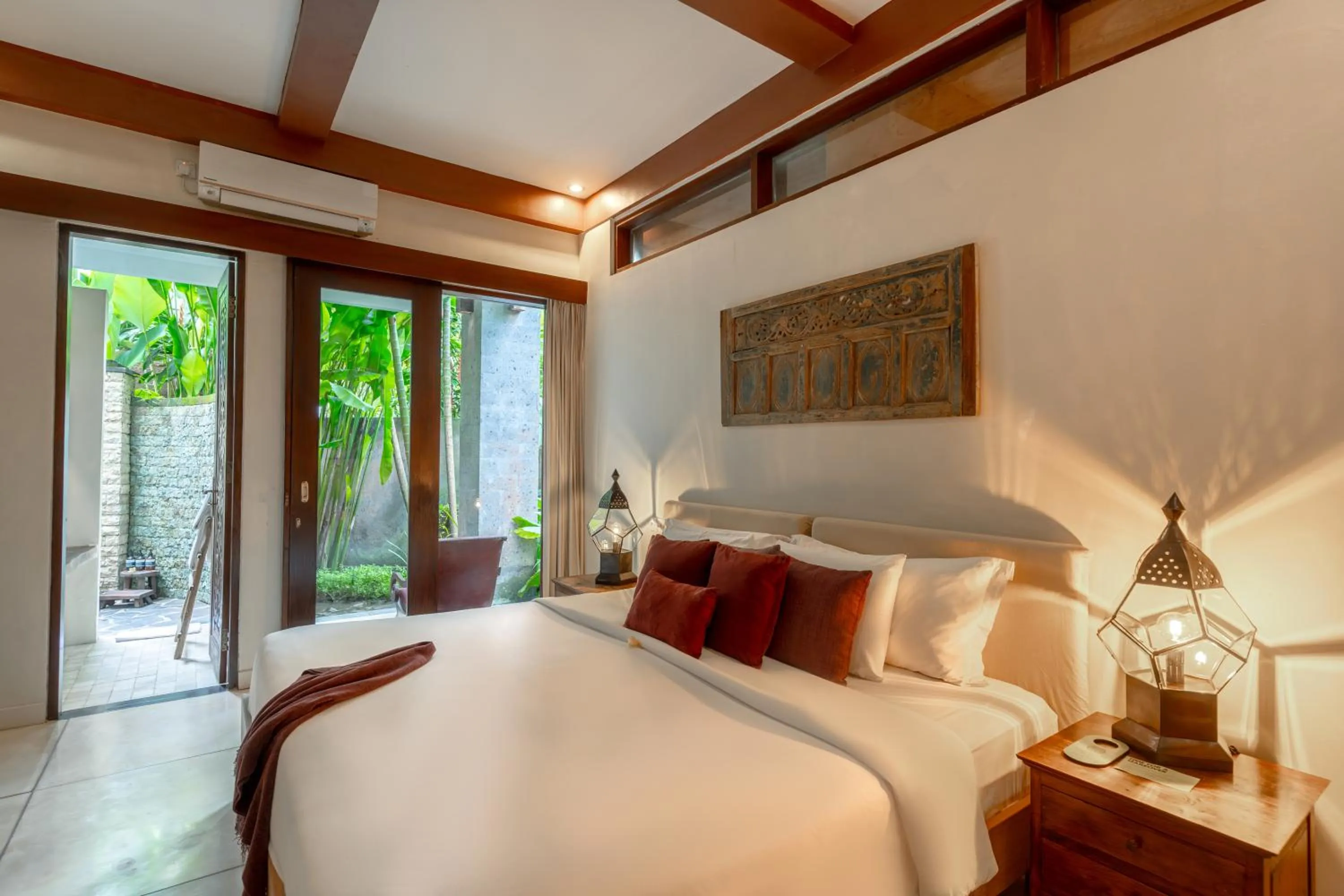 Bed in Soulshine Resort Ubud, Bali