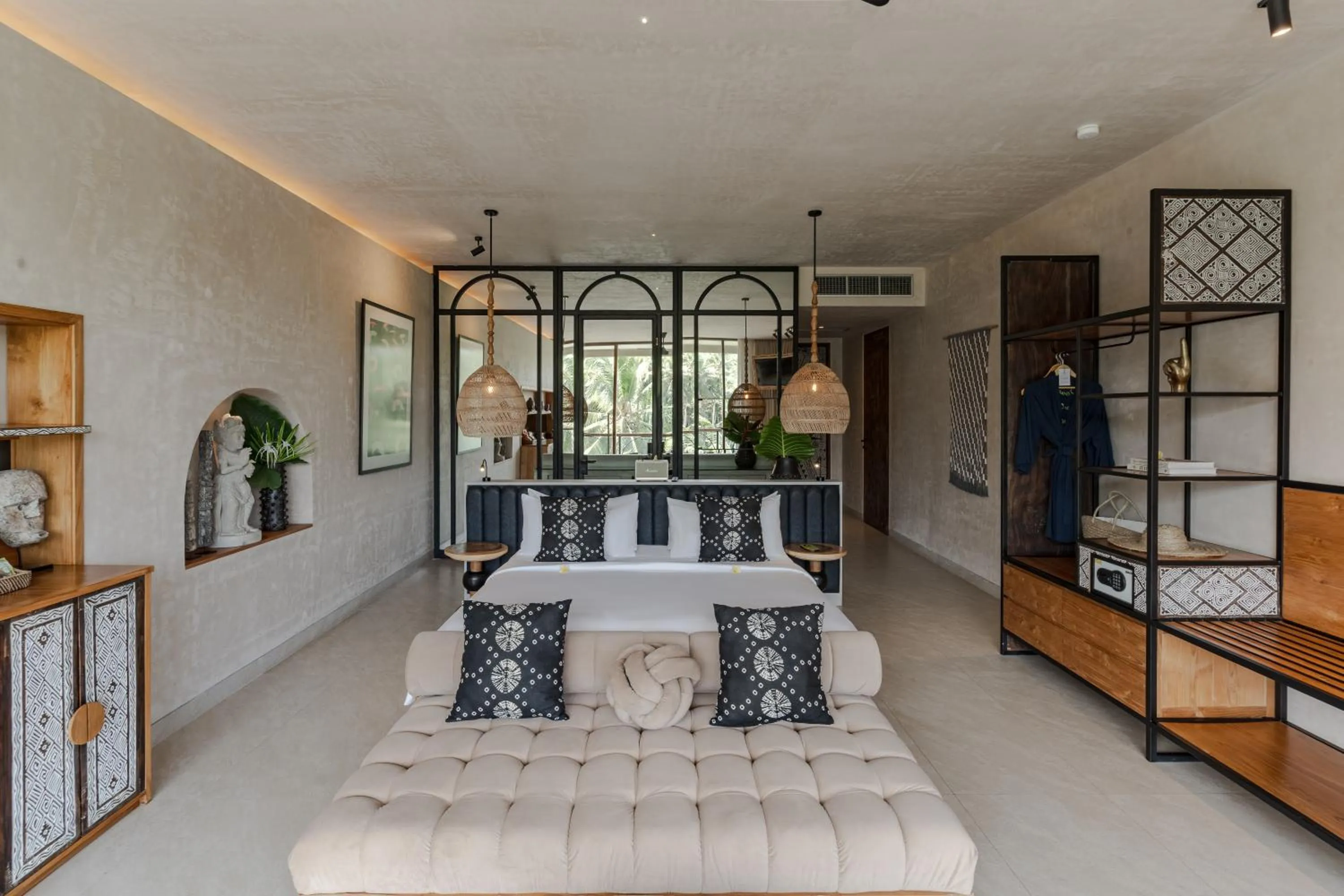 Bed in Soulshine Resort Ubud, Bali