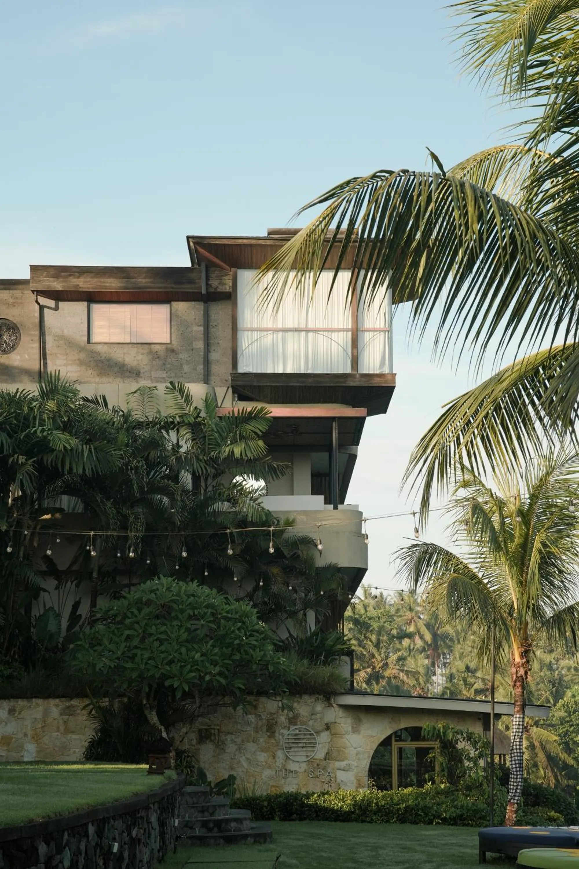 Property building in Soulshine Resort Ubud, Bali
