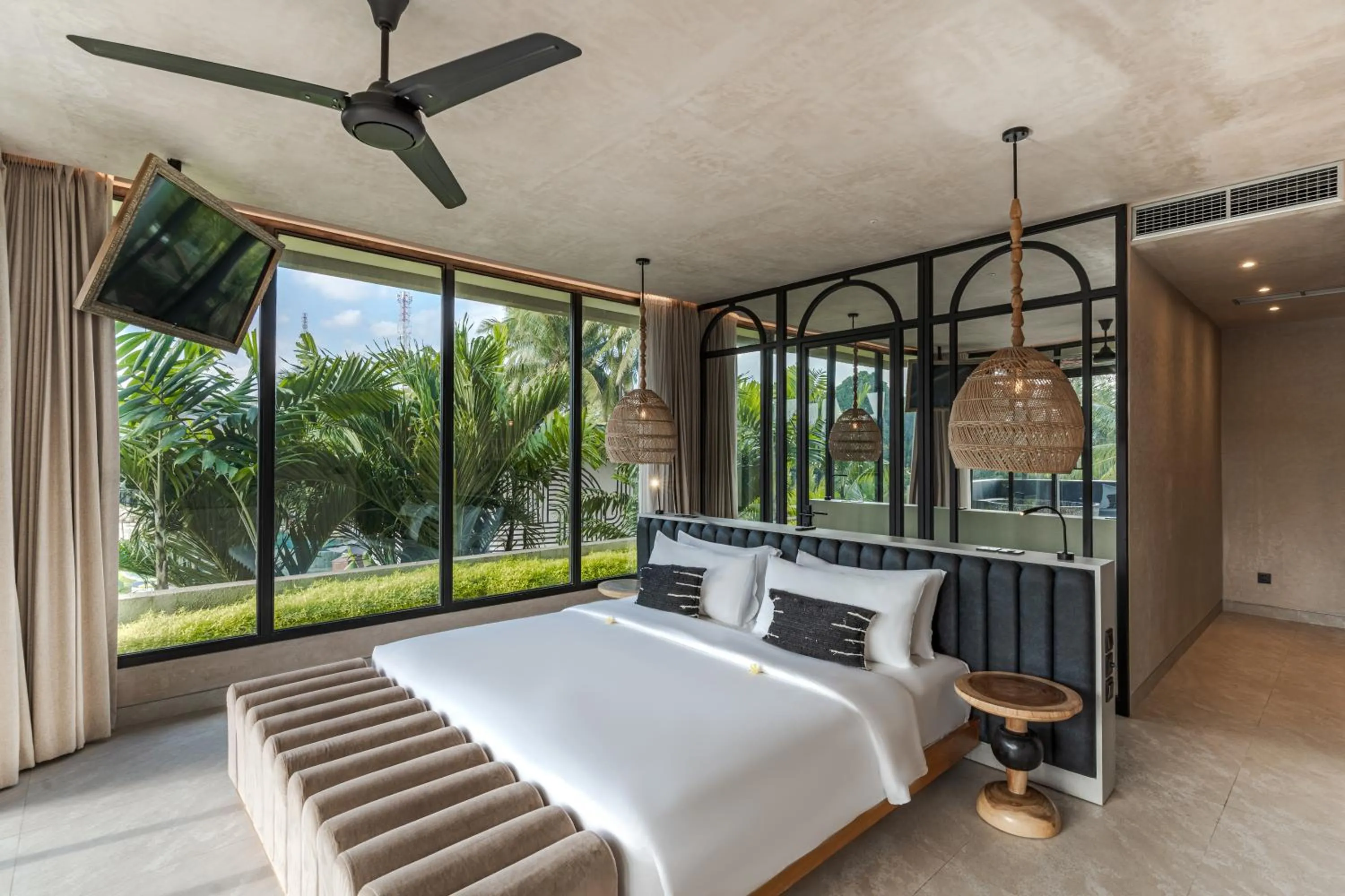 Bed in Soulshine Resort Ubud, Bali