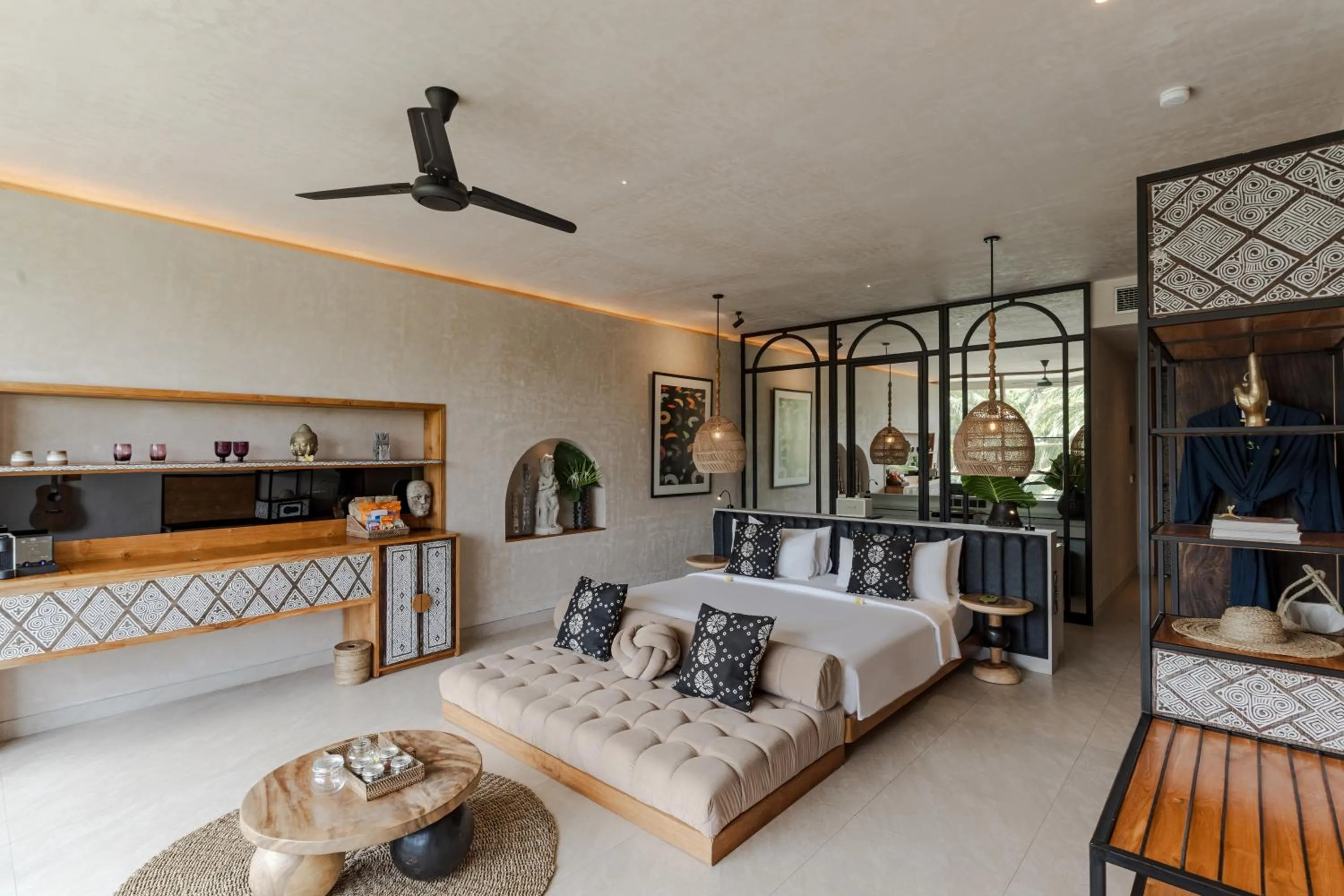 Bed in Soulshine Resort Ubud, Bali