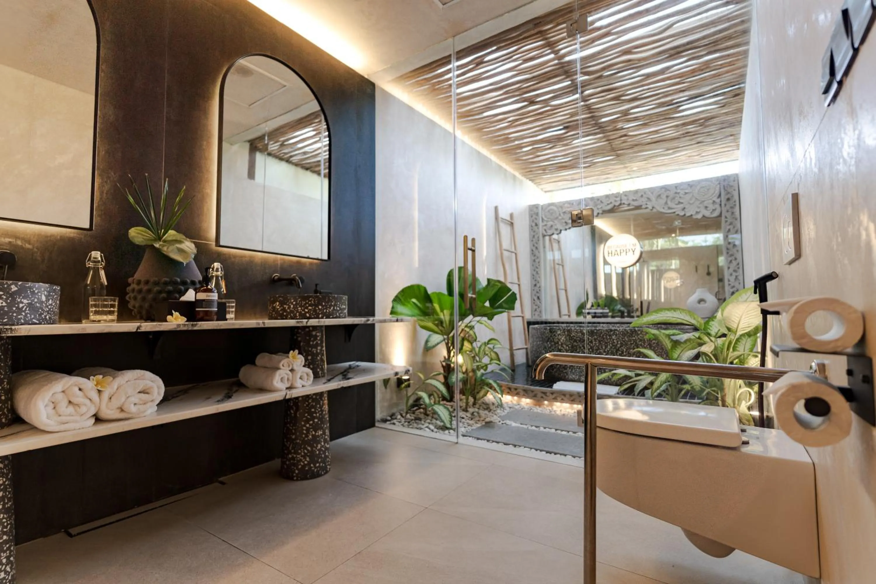 Bathroom in Soulshine Resort Ubud, Bali