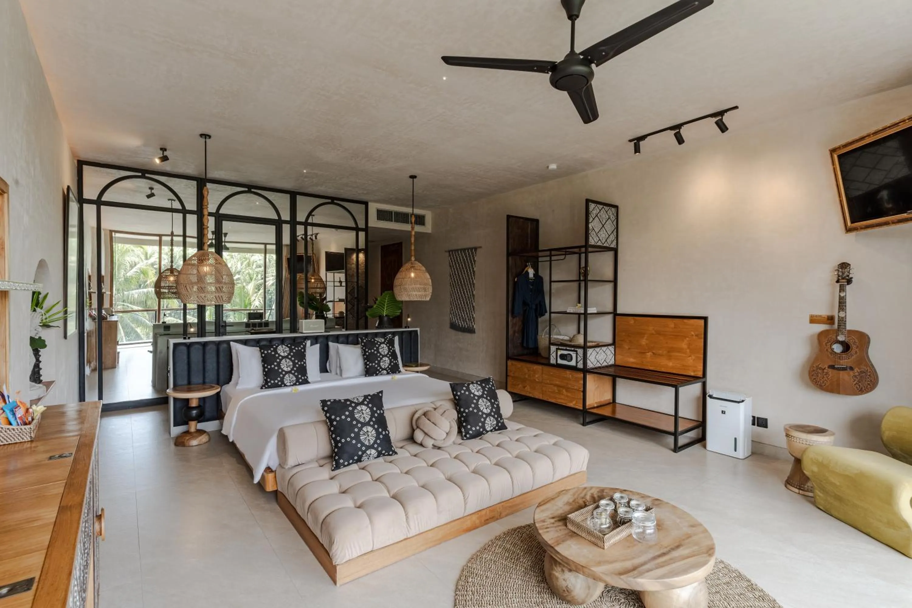 Bed in Soulshine Resort Ubud, Bali