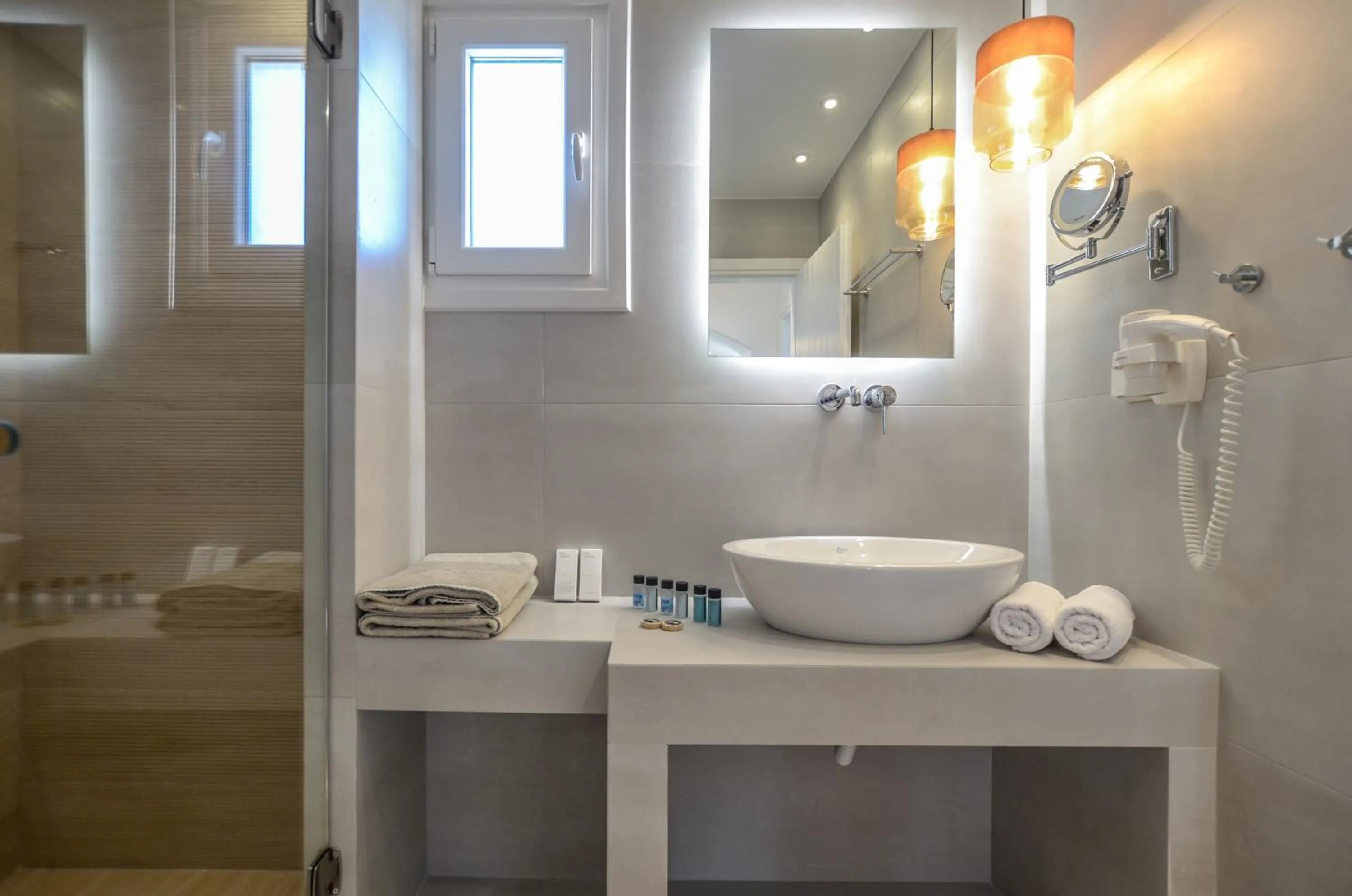 Bathroom in Sea & Olives Suites Hotel and Villas