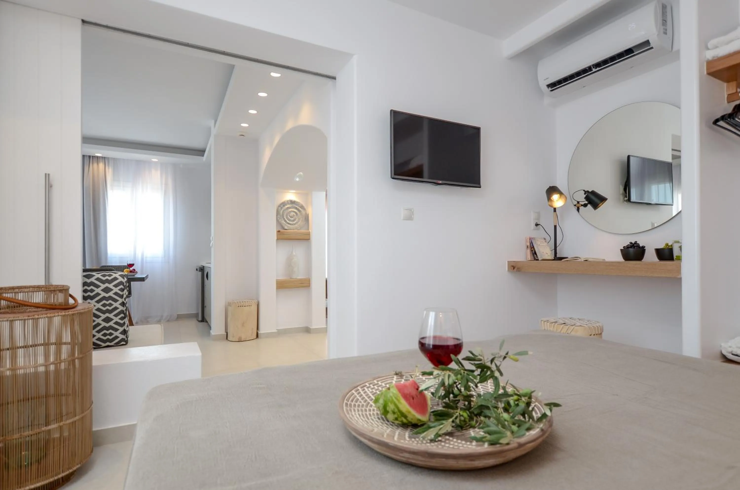 Decorative detail in Sea & Olives Suites Hotel and Villas