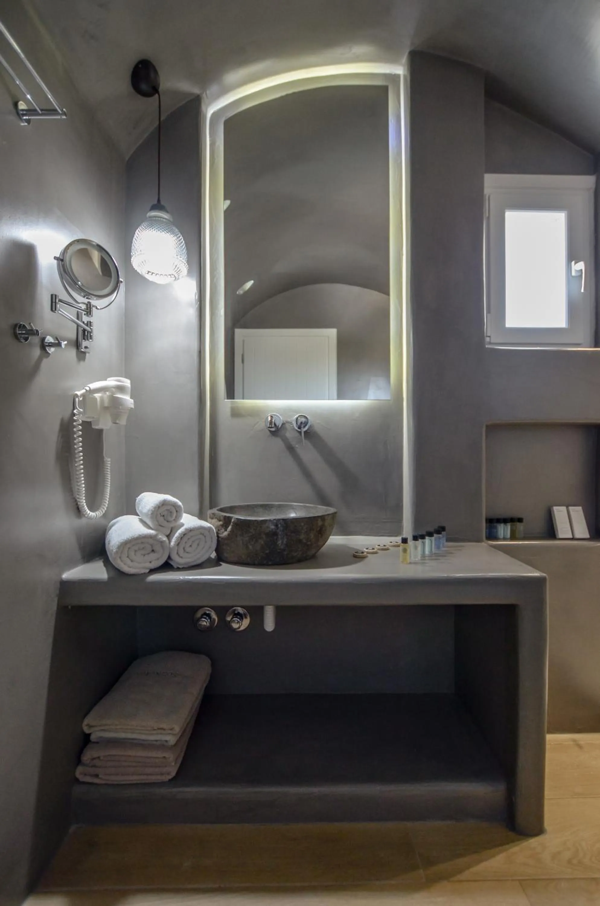 Toilet in Sea & Olives Suites Hotel and Villas