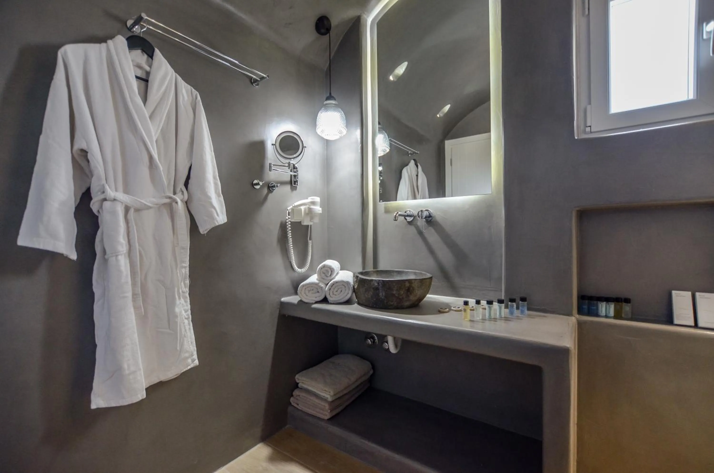 Bathroom in Sea & Olives Suites Hotel and Villas