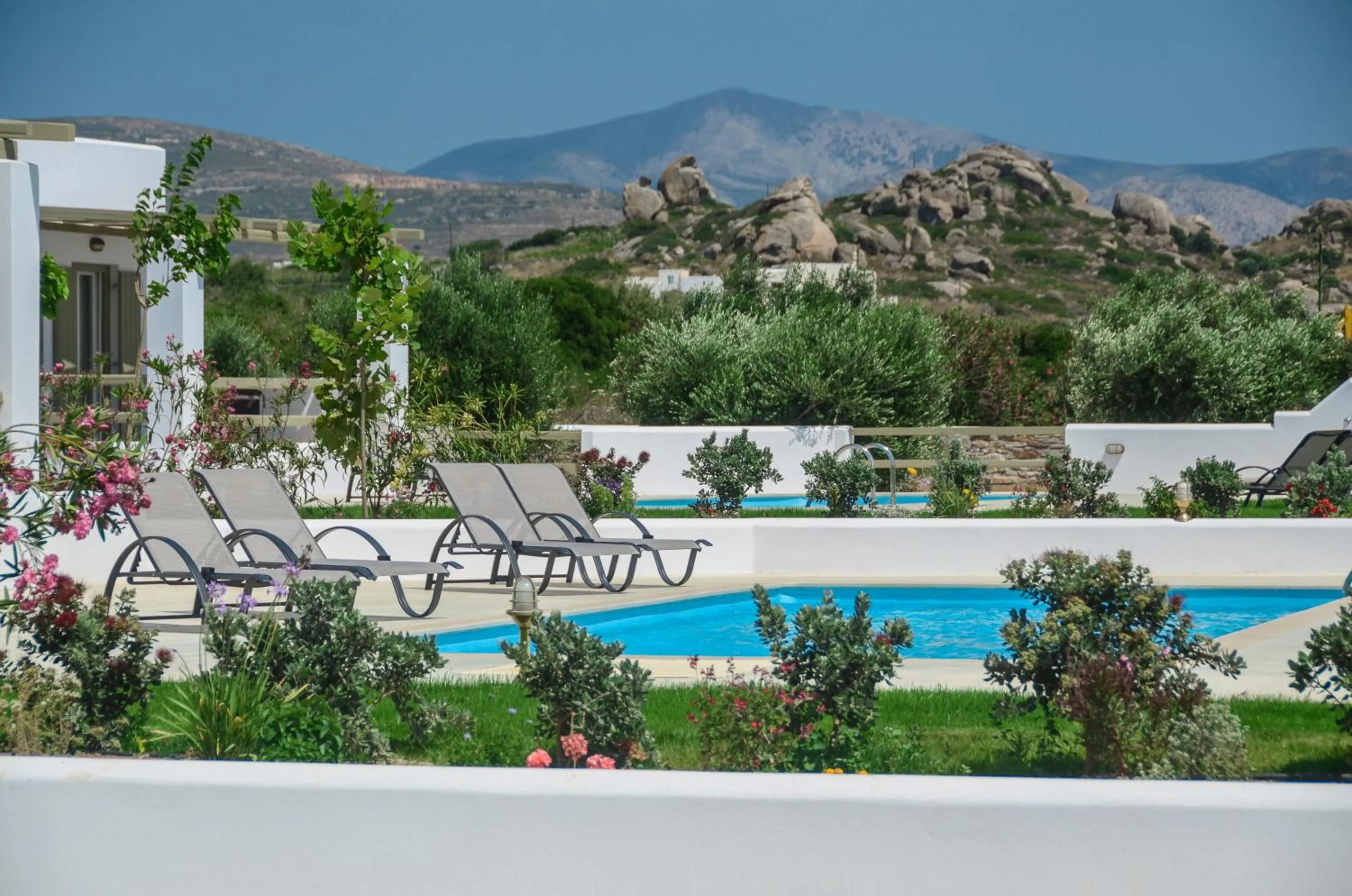 Pool view in Sea & Olives Suites Hotel and Villas
