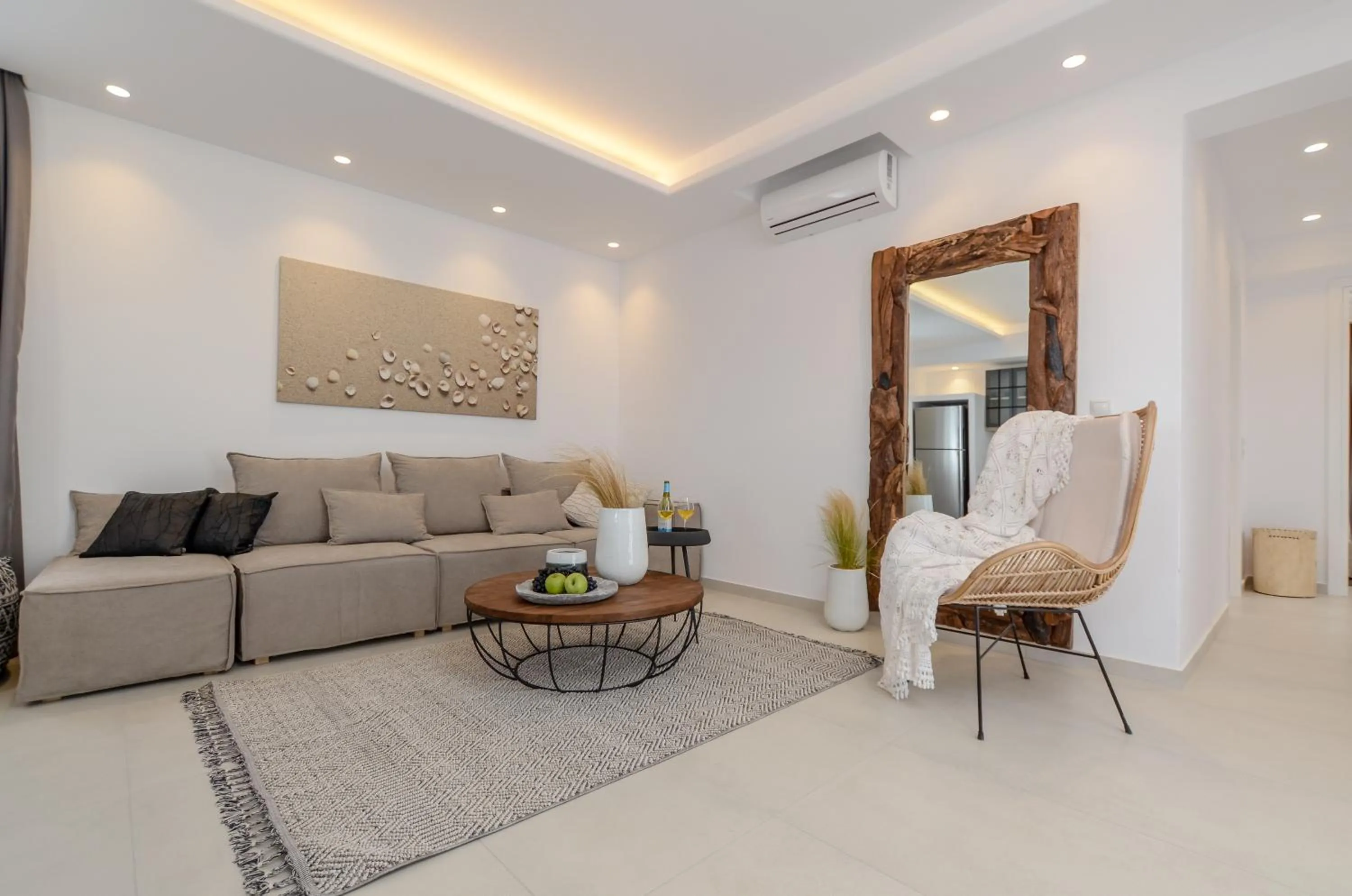 Living room in Sea & Olives Suites Hotel and Villas