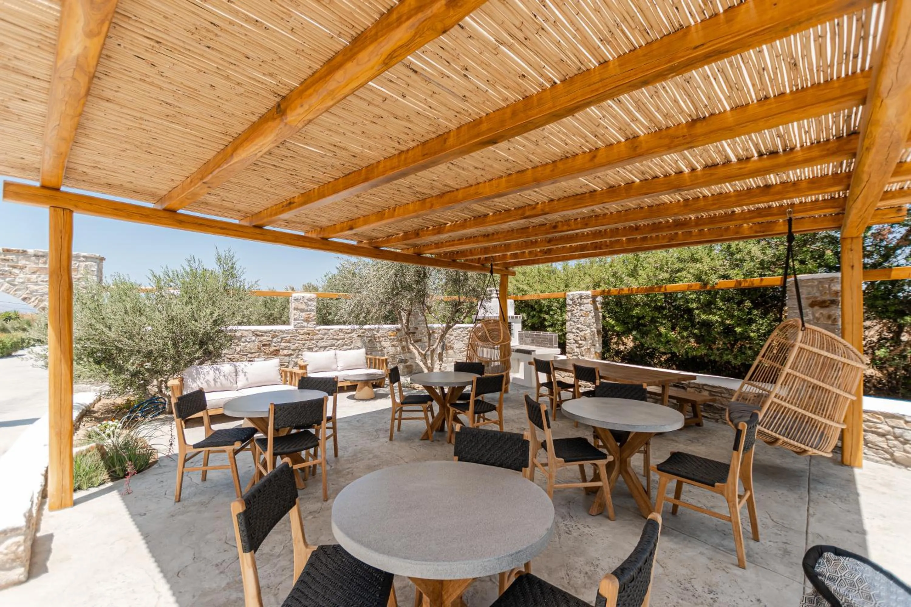 Dining area in Sea & Olives Suites Hotel and Villas