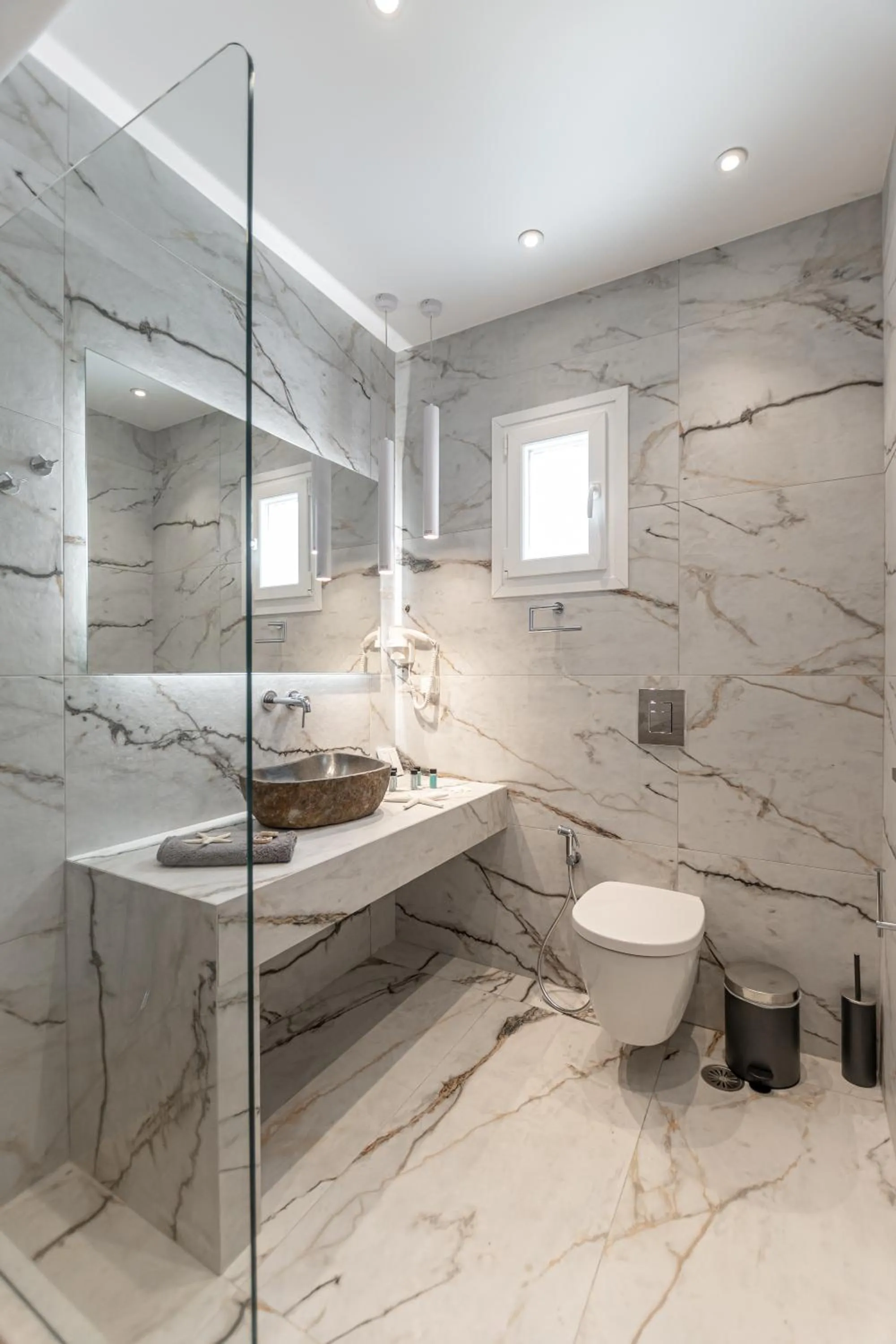 Toilet in Sea & Olives Suites Hotel and Villas