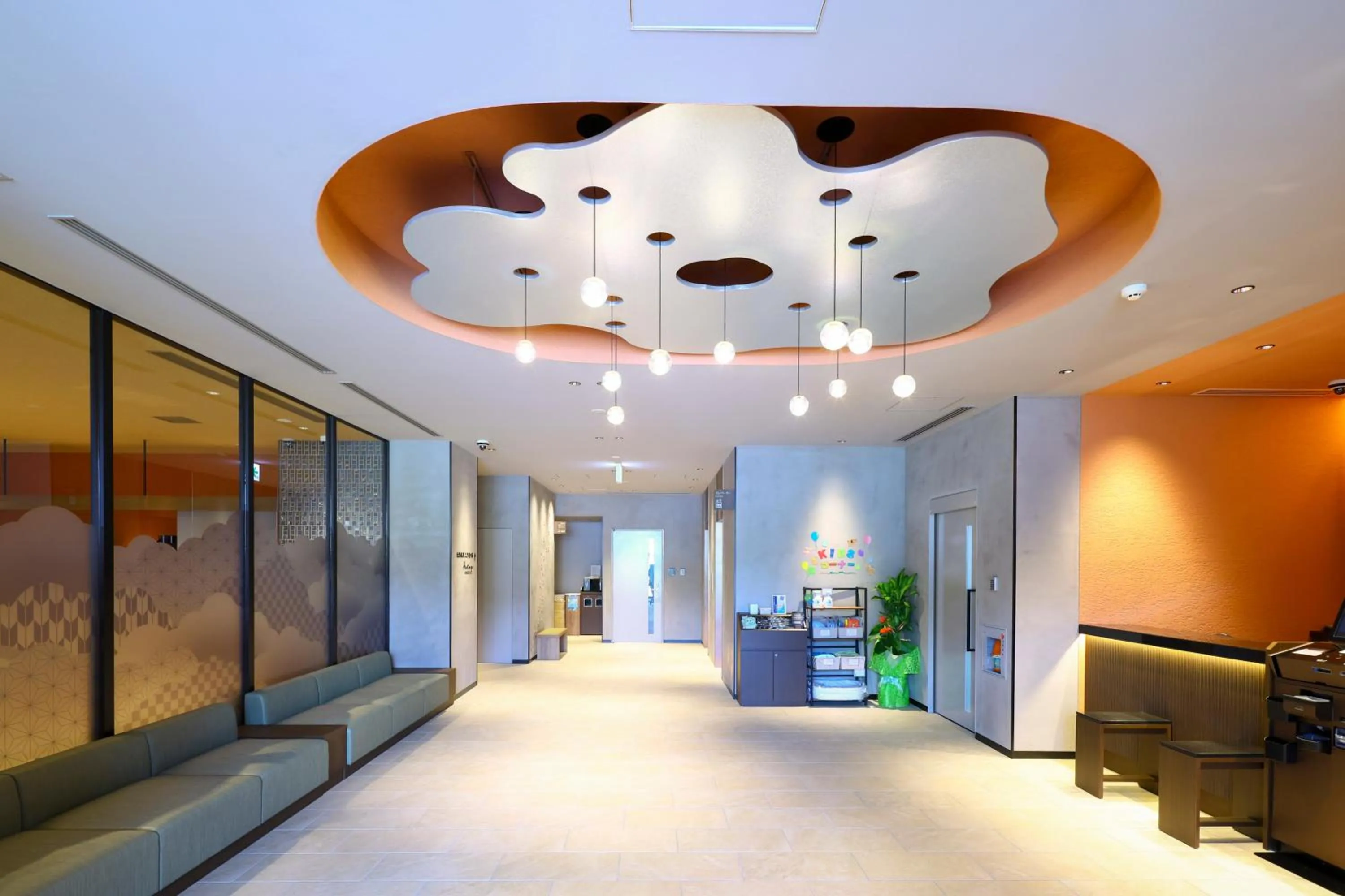 Lobby or reception in Dormy Inn Express Unnan Natural Hot Spring