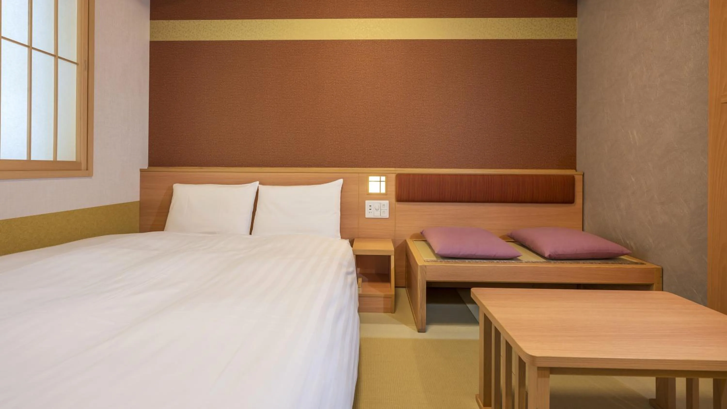 Photo of the whole room, Bed in Natural Hot Spring Higo no Yu Onyado Nono Kumamoto