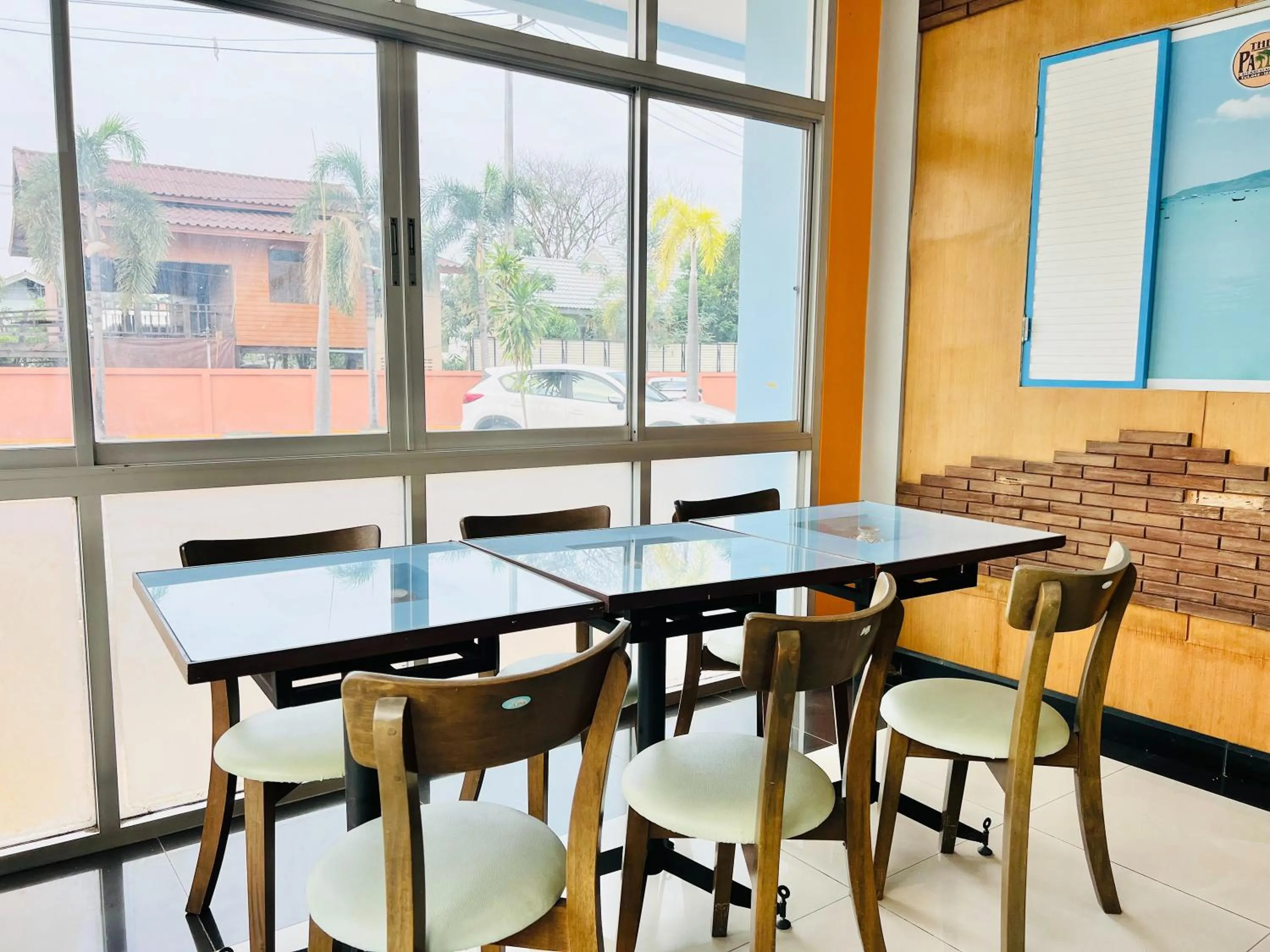 Seating area in Sunshine Place Udon