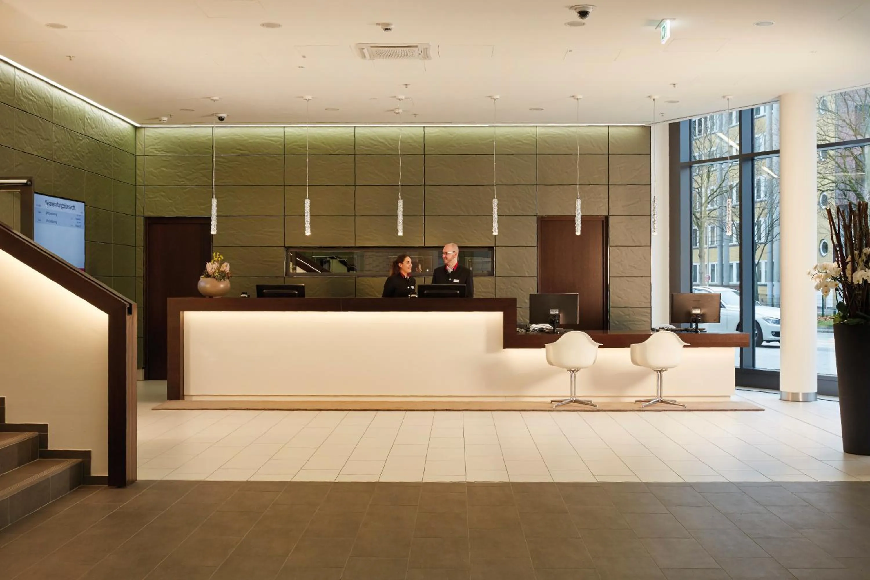 Lobby or reception in HYPERION Hotel Hamburg City, Trademark Collection by Wyndham
