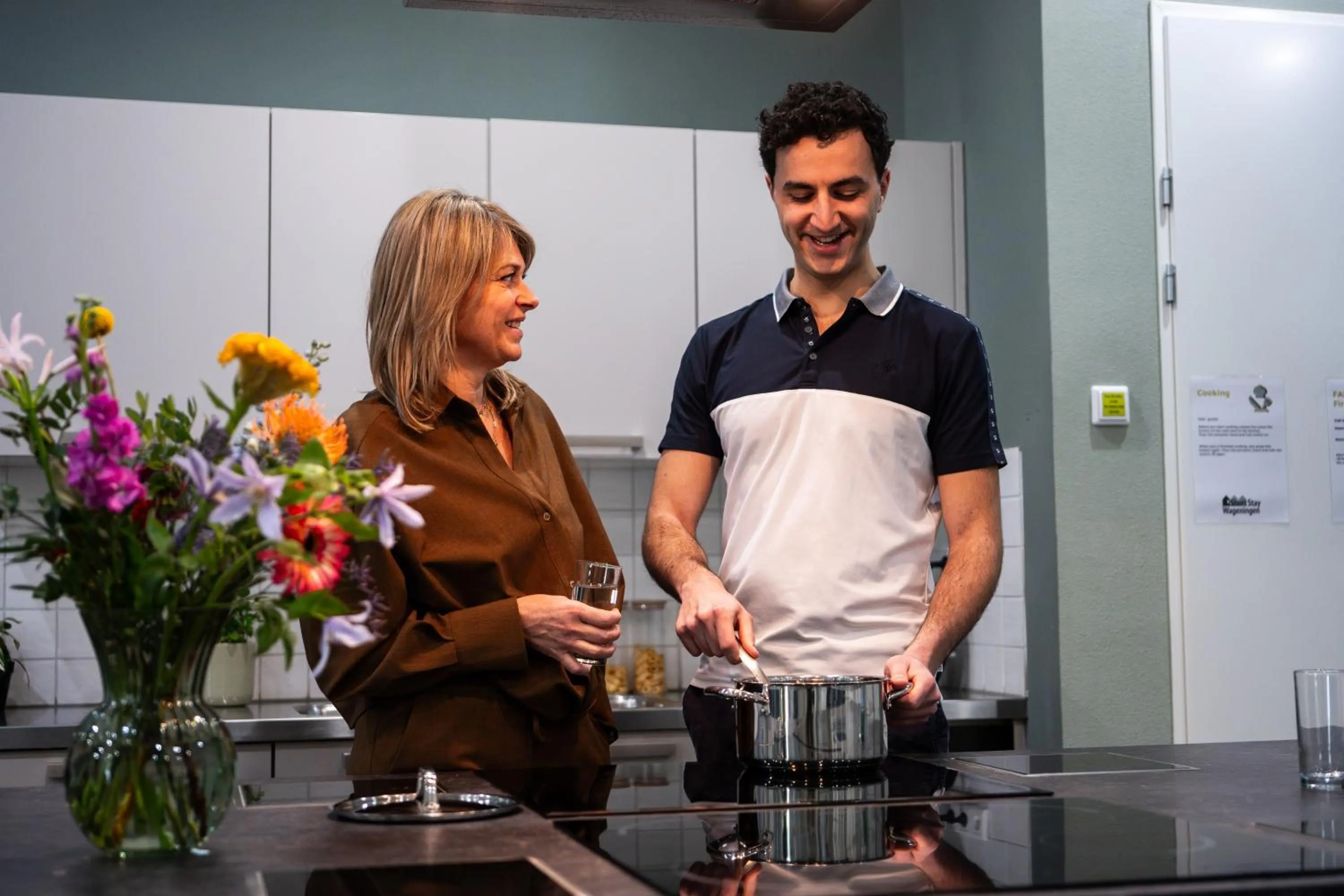 Communal kitchen in Short Stay Wageningen