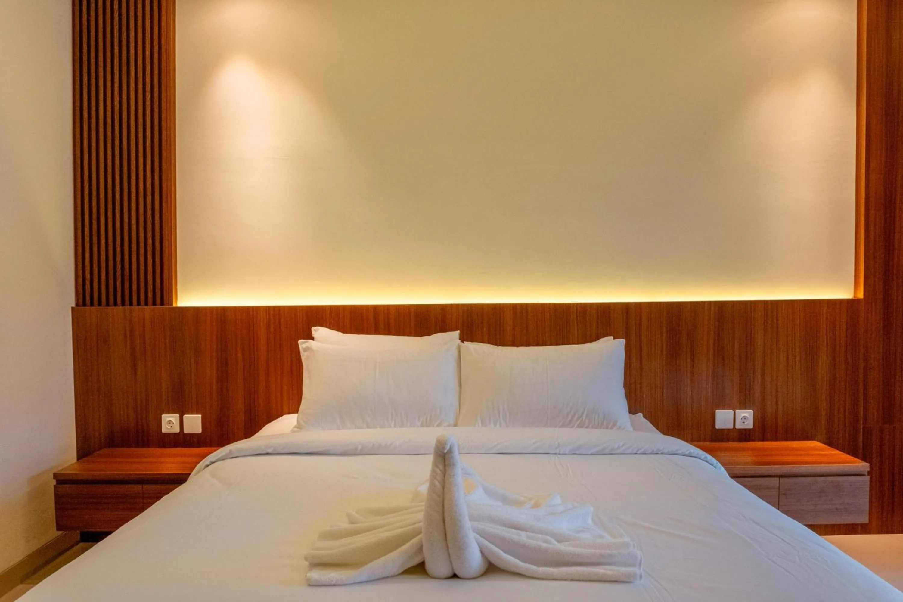 Bed in Puri Kaja House