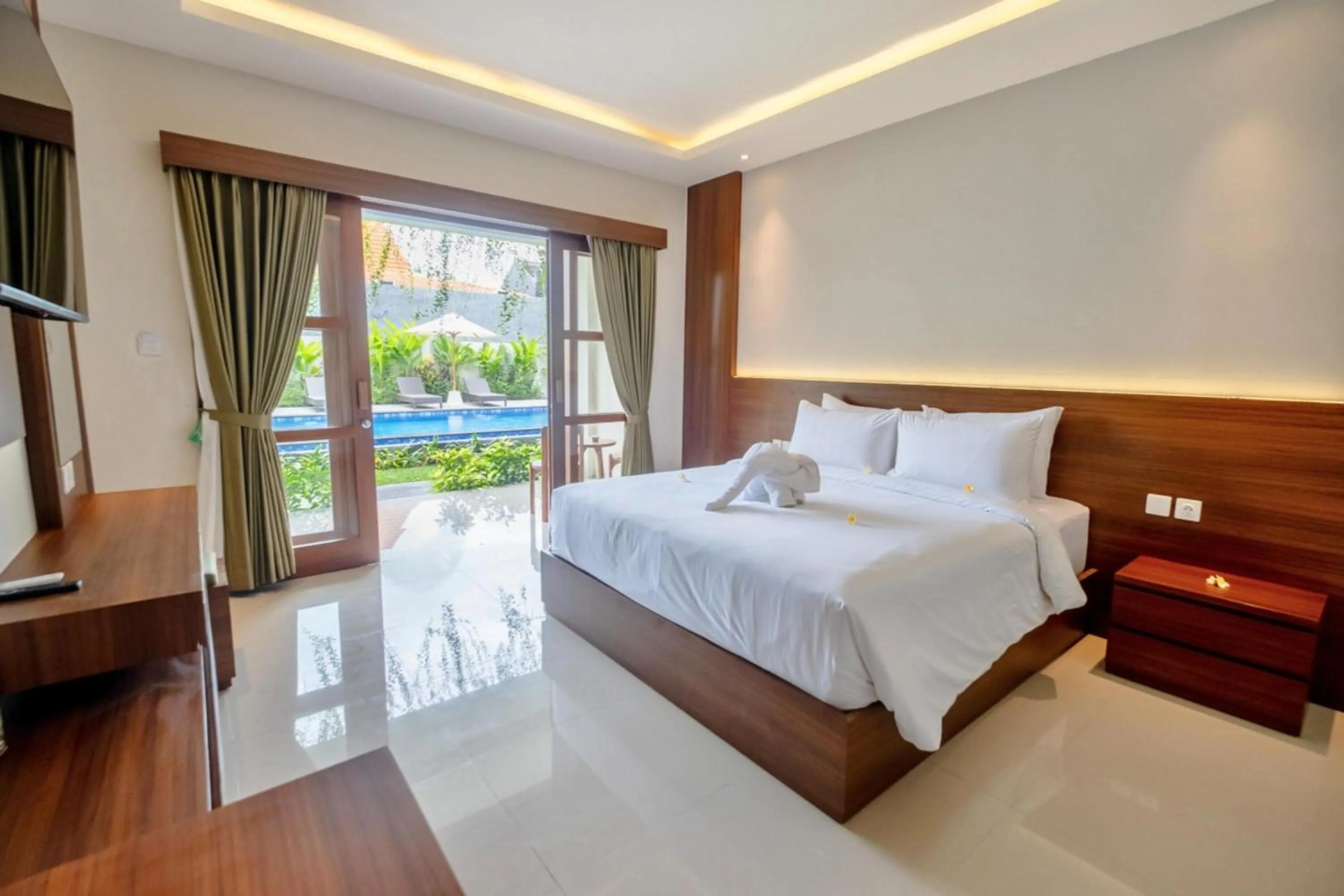 Bedroom, Bed in Puri Kaja House