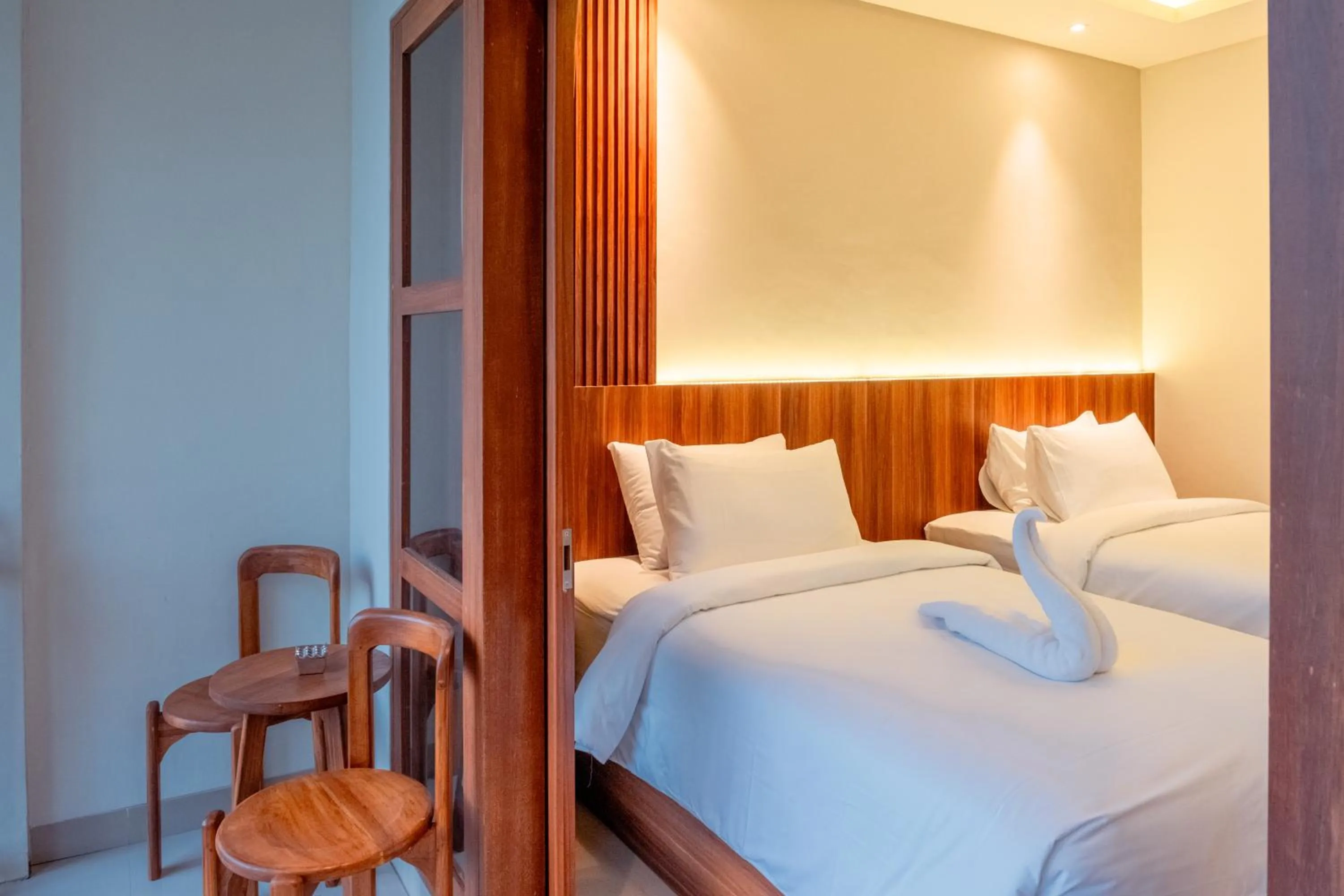 Bed in Puri Kaja House