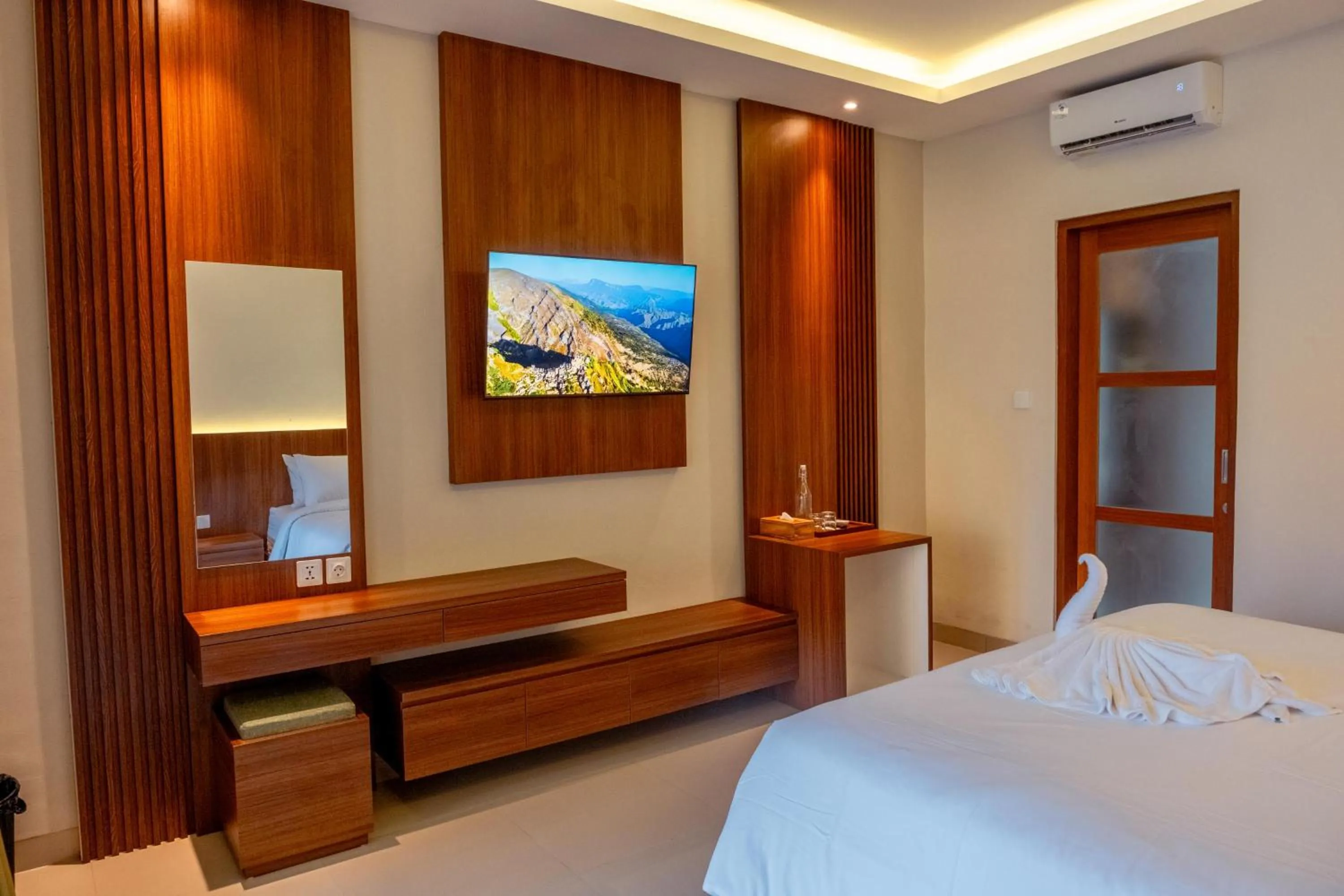 Bed in Puri Kaja House