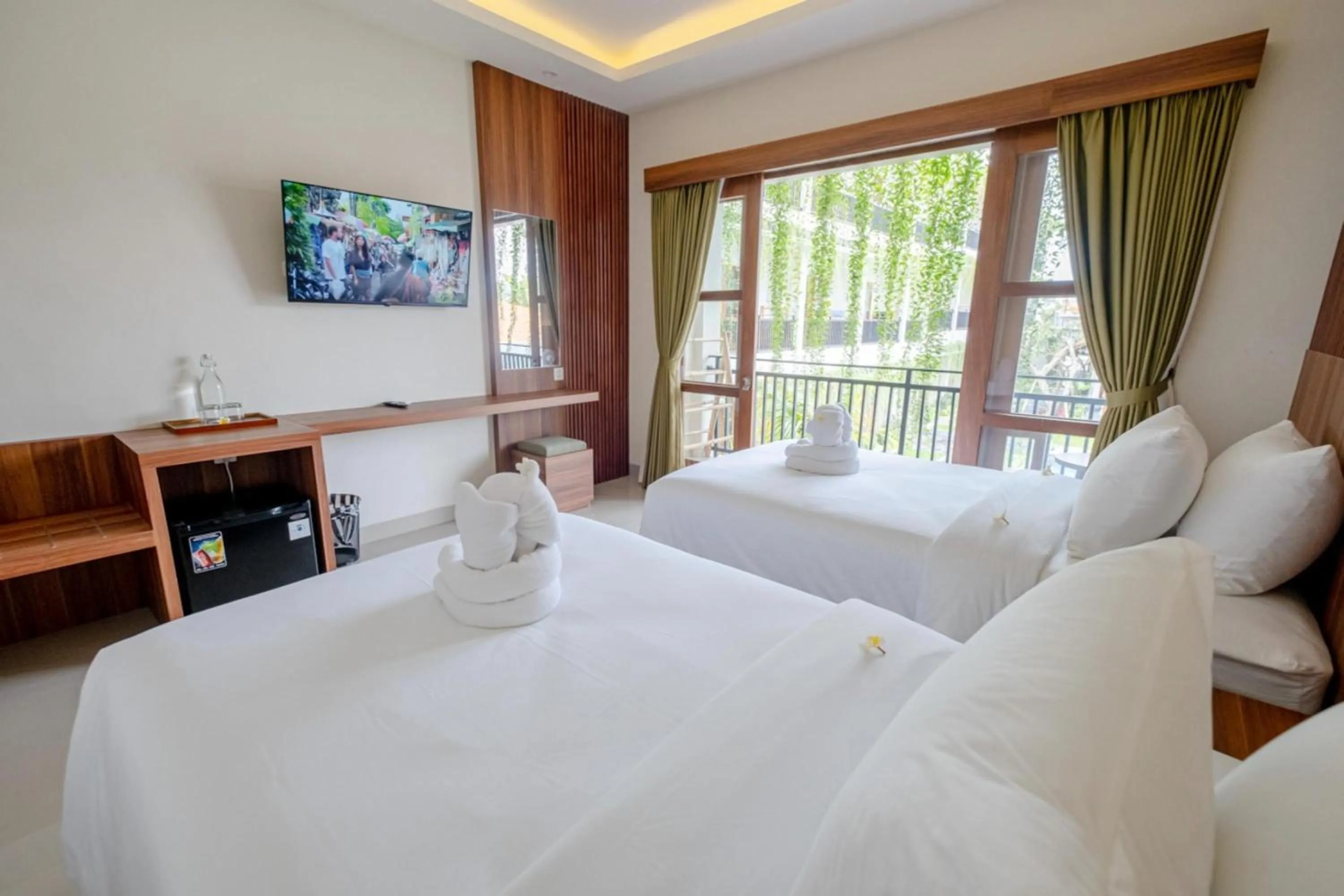 Bed in Puri Kaja House