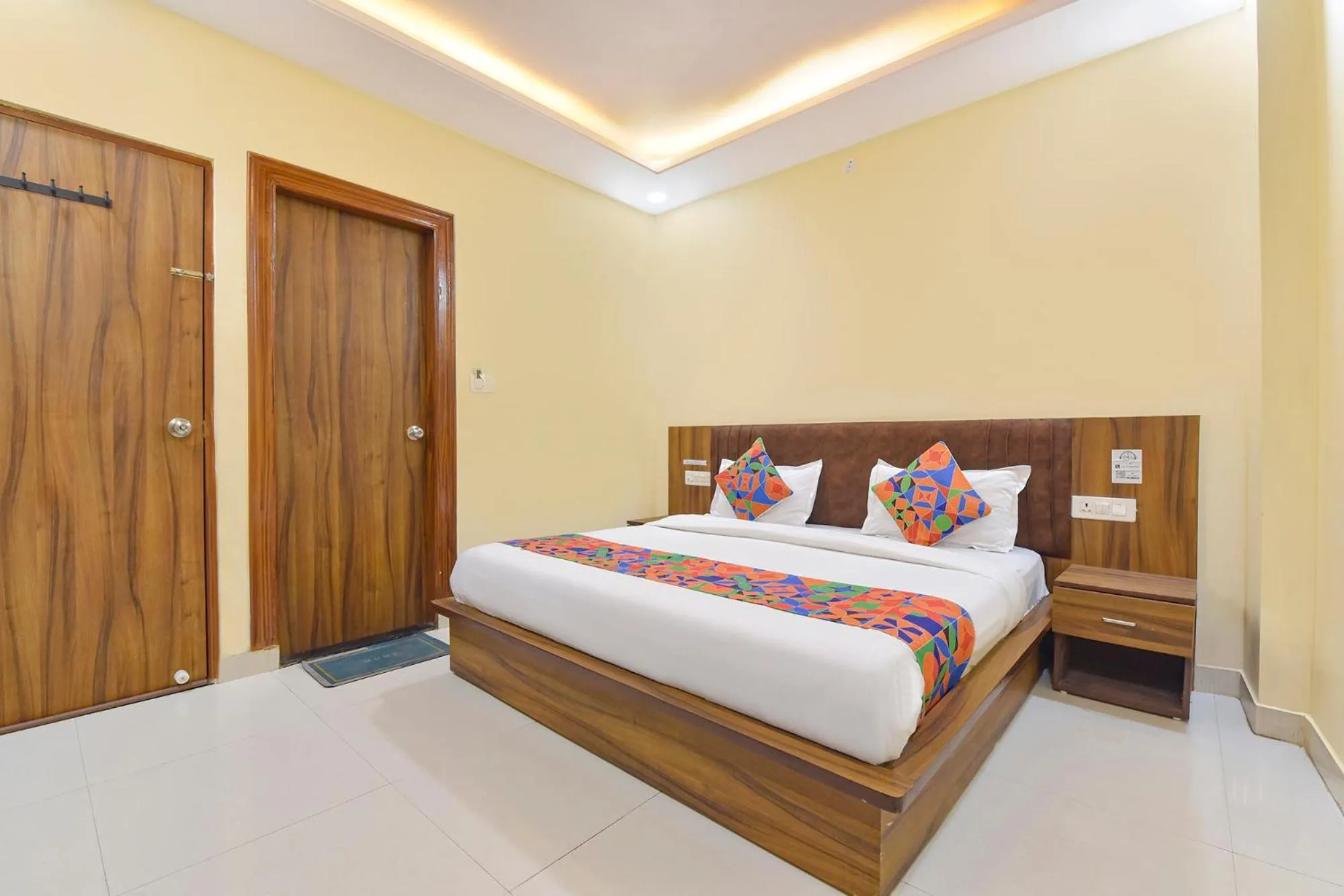 Bed in FabHotel Ballyfin Retreat