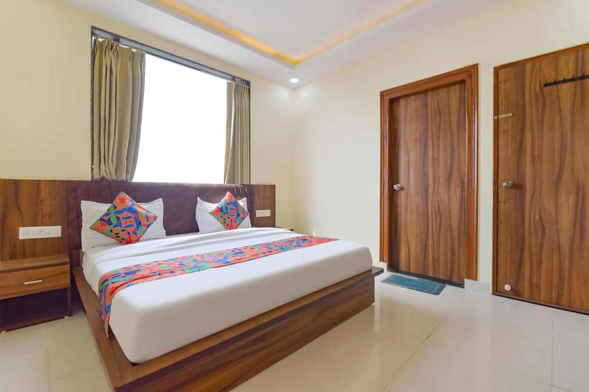 Bed in FabHotel Ballyfin Retreat