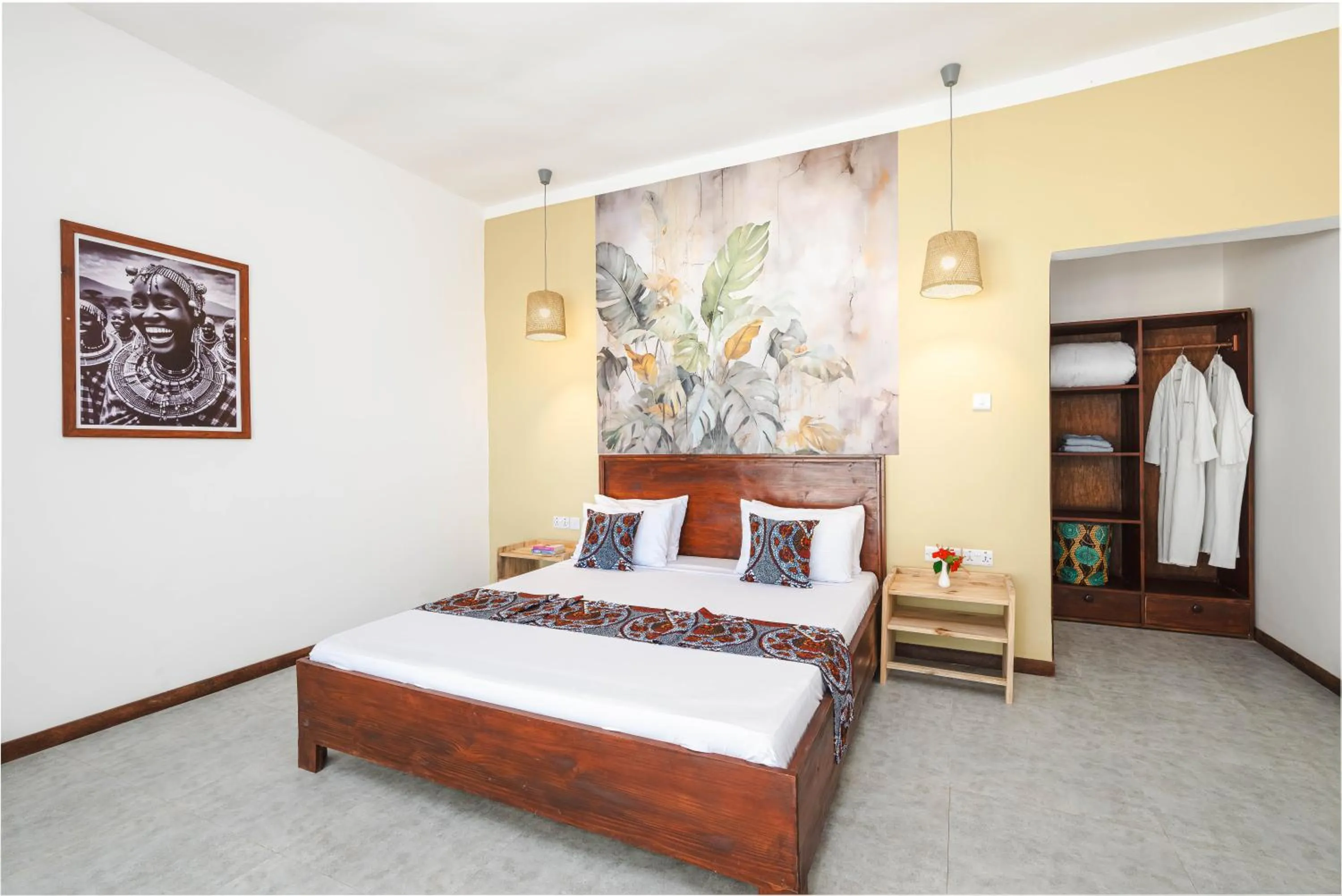 Bedroom, Bed in The Soul Zanzibar Beach Hotel & Spa