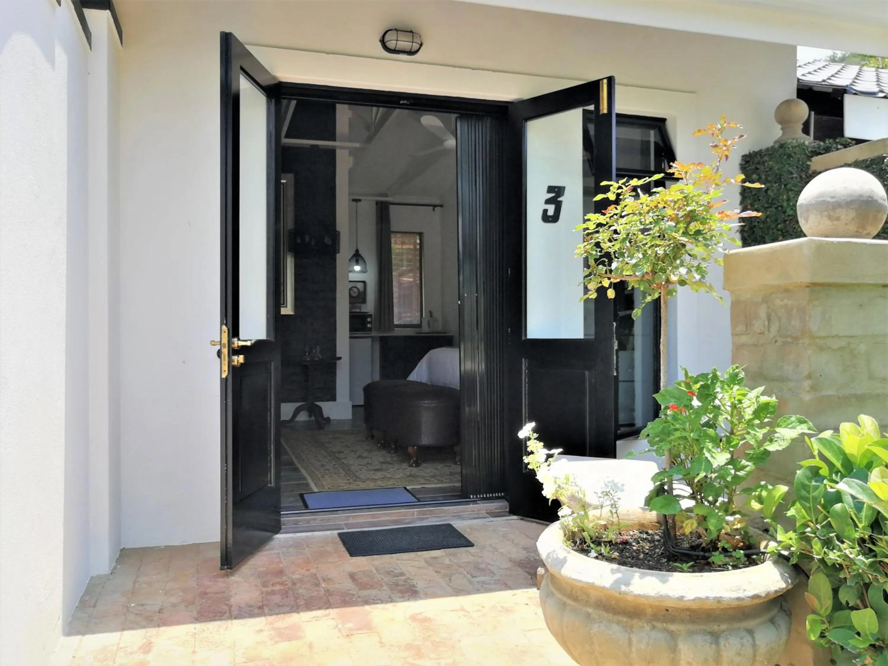 Patio in At 98 on Lynburn Guest House