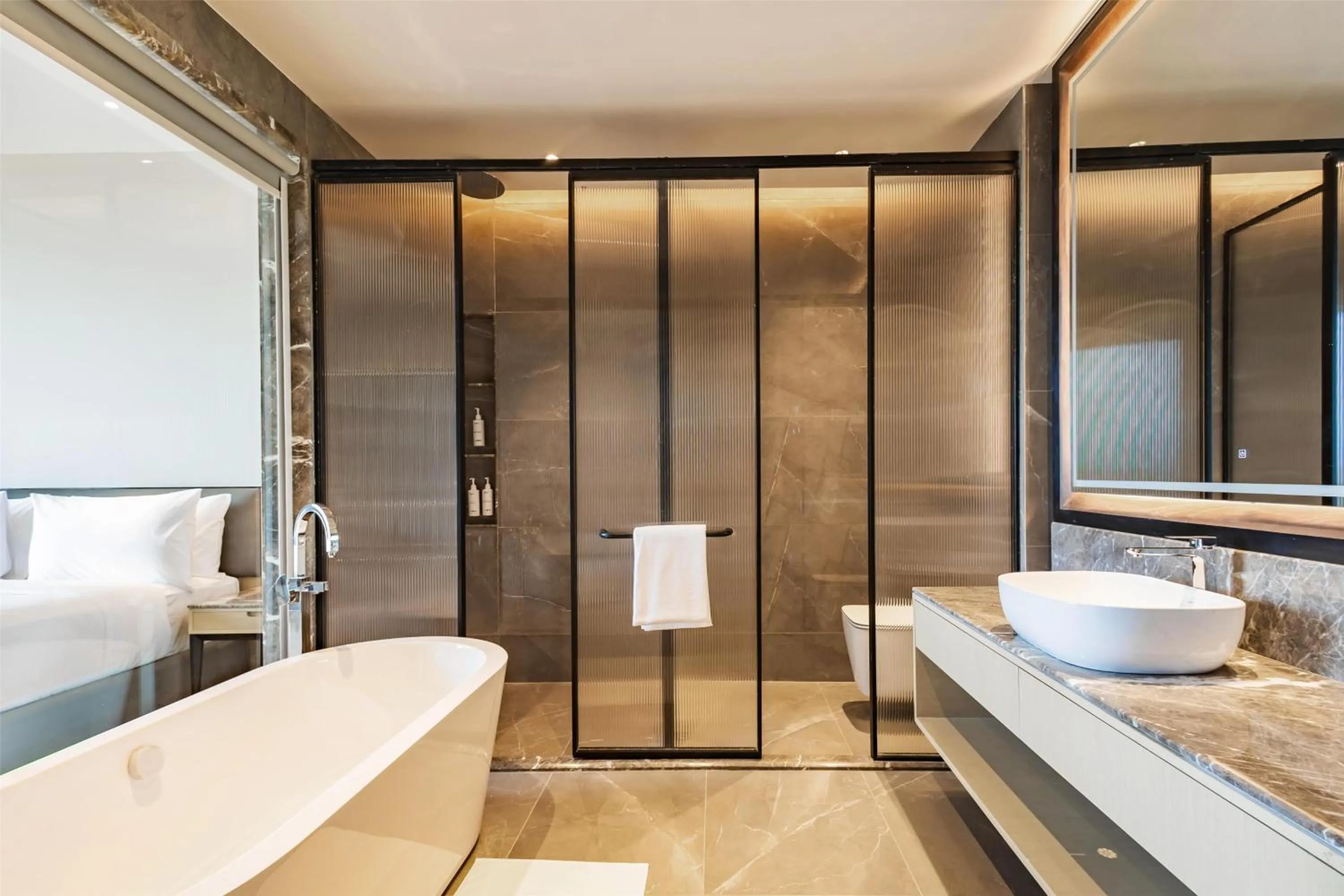 Bathroom in Radisson Hotel Jamshedpur