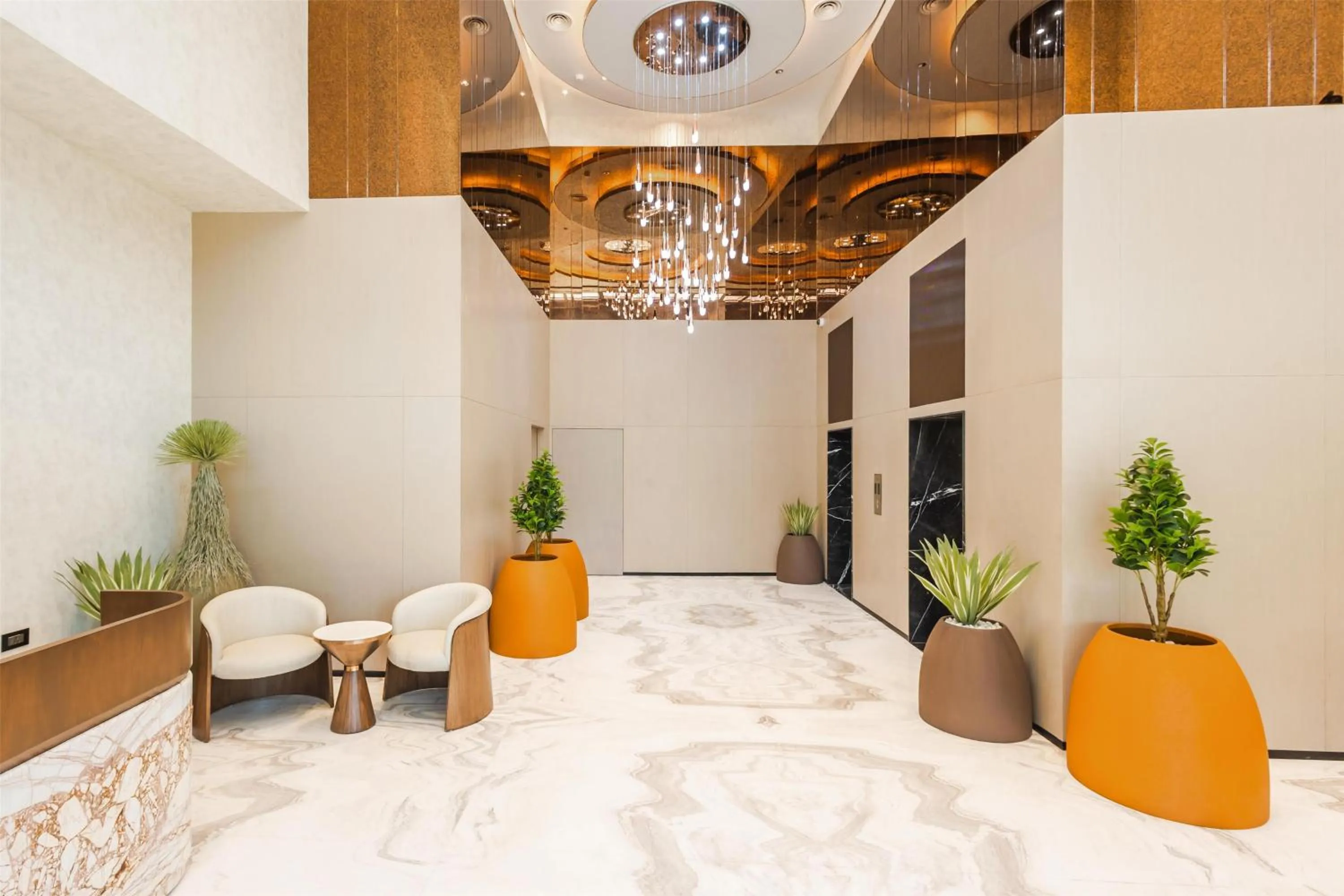 Lobby or reception in Radisson Hotel Jamshedpur